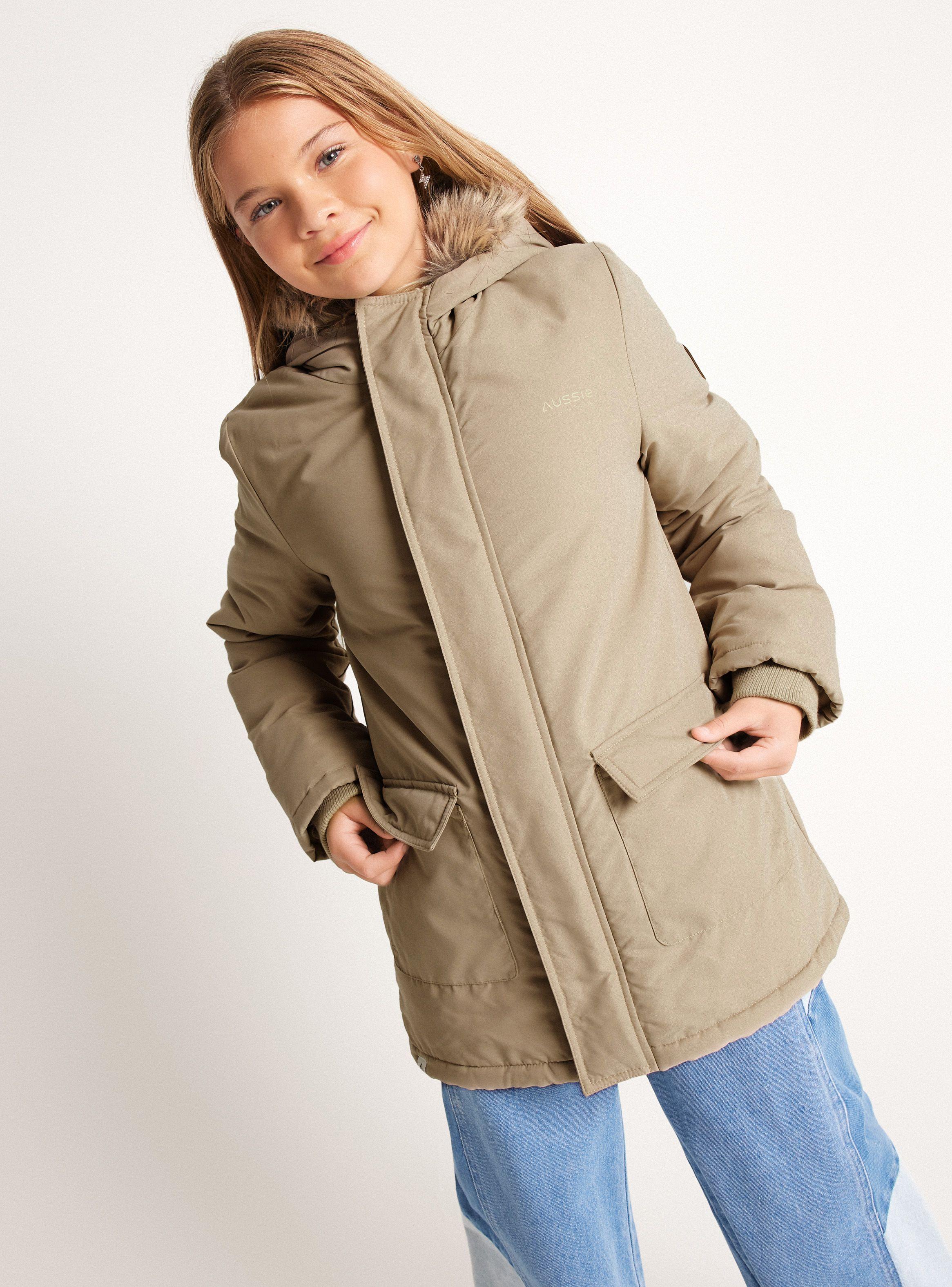Parka Forro Sherpa Color Liso-0