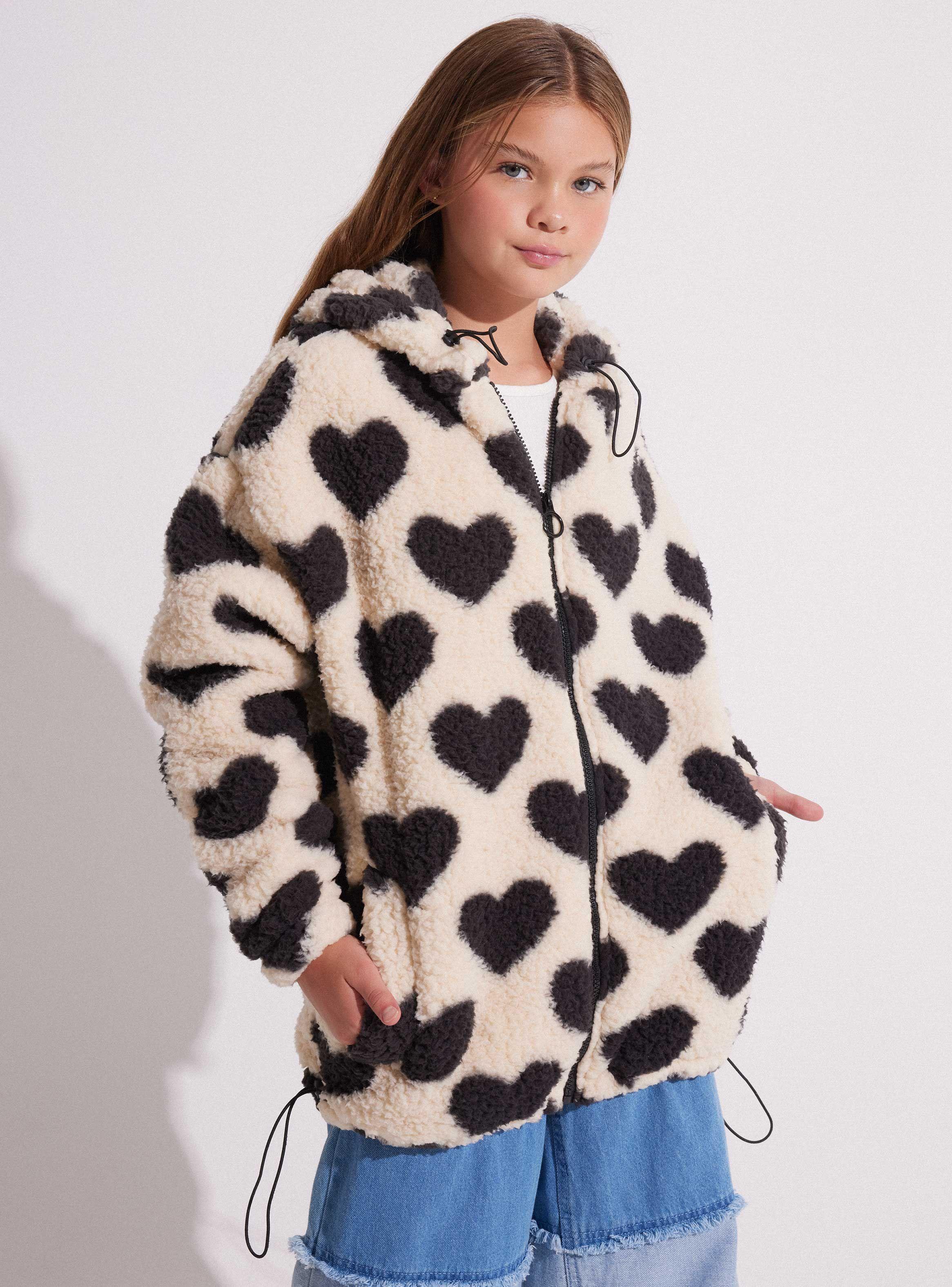 Polar Peludito Full Estampado Con Ajustadores-0