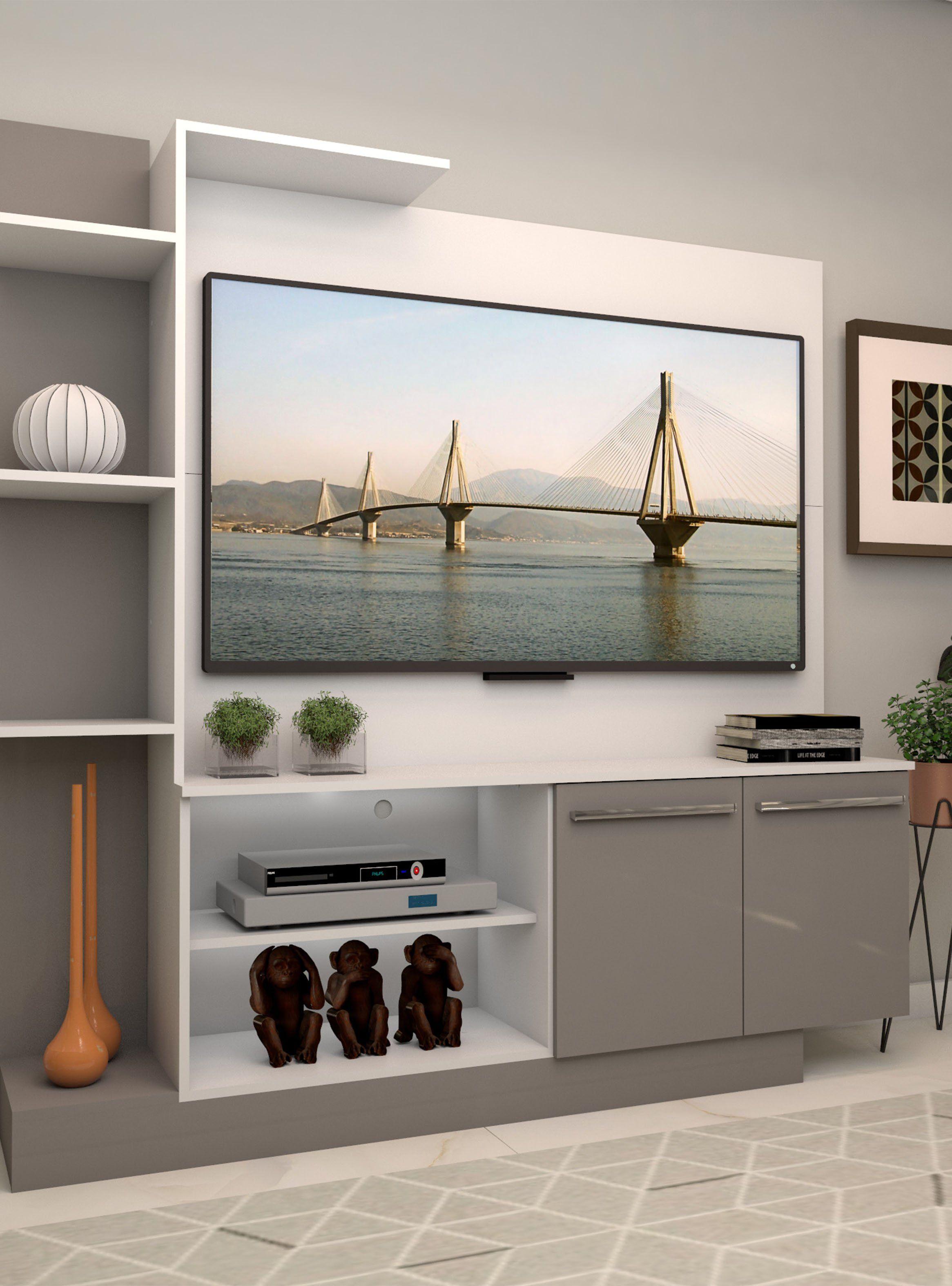 Rack TV 55" Verona 2 Puertas-4