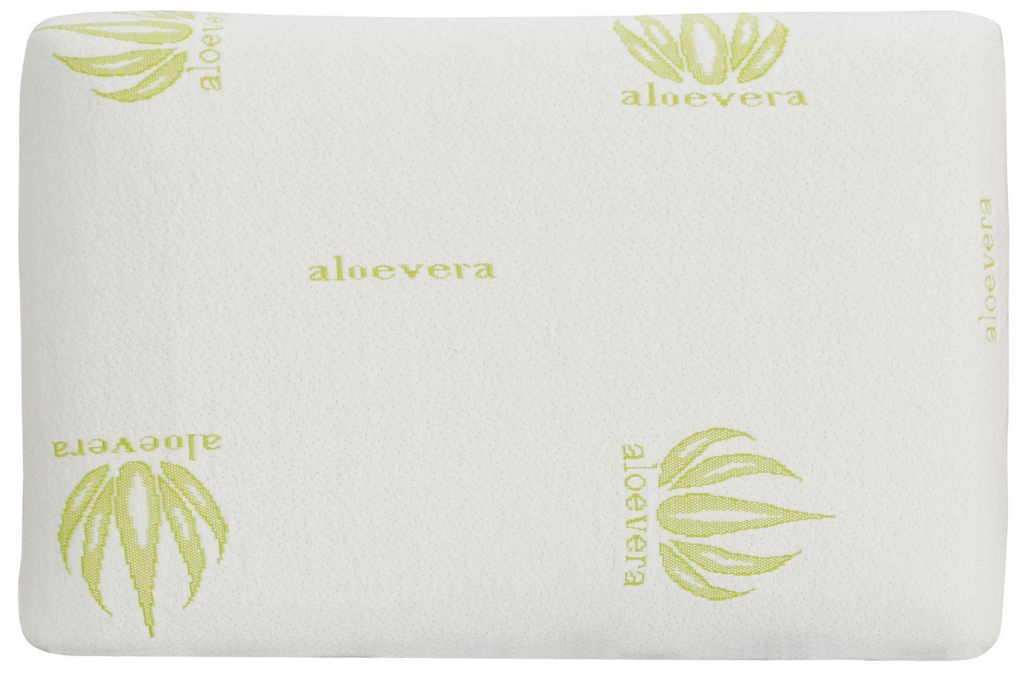 Almohada Viscoelástica Soft-Time Plus Aloe Vera 60 x 40 cm-0