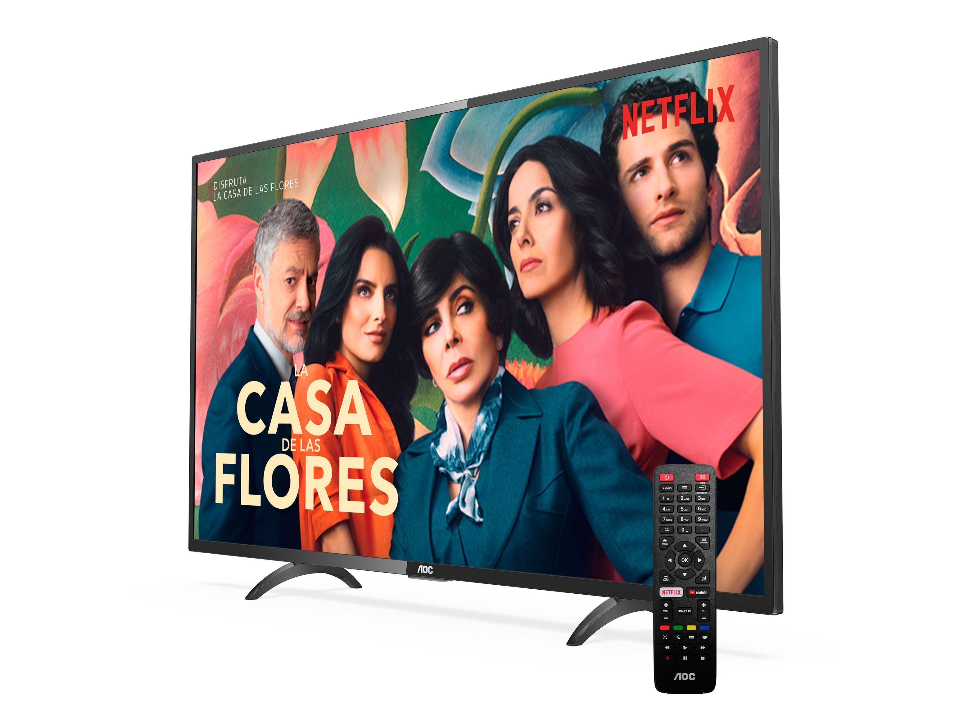 LED Smart TV AOC 32" HD 32S5285-2