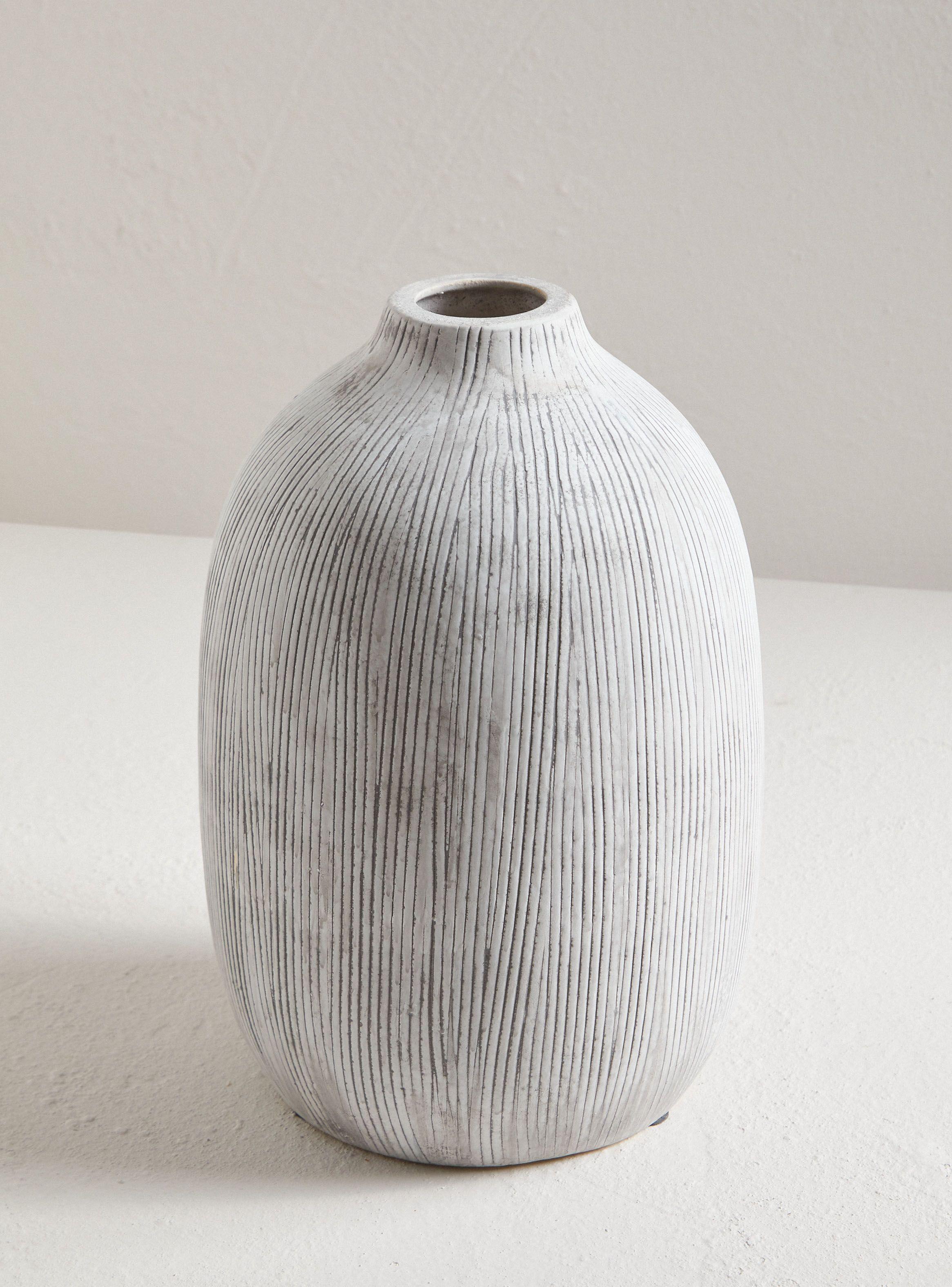 Jarrón Alaniz Home Deco Líneas 30 cm-2