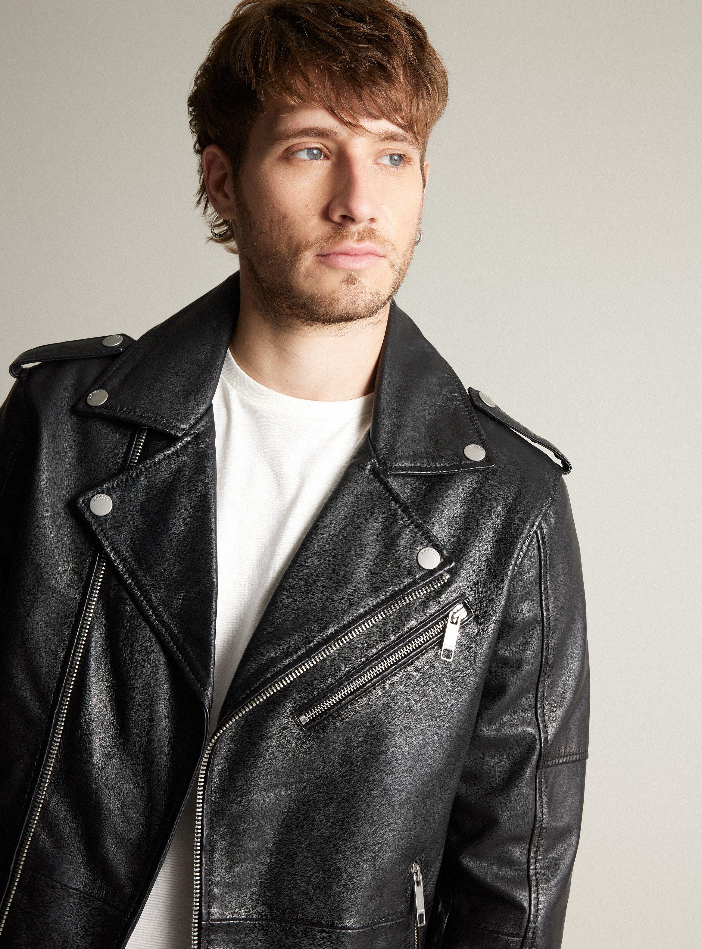 Chaqueta Modelo Biker Cuero-2