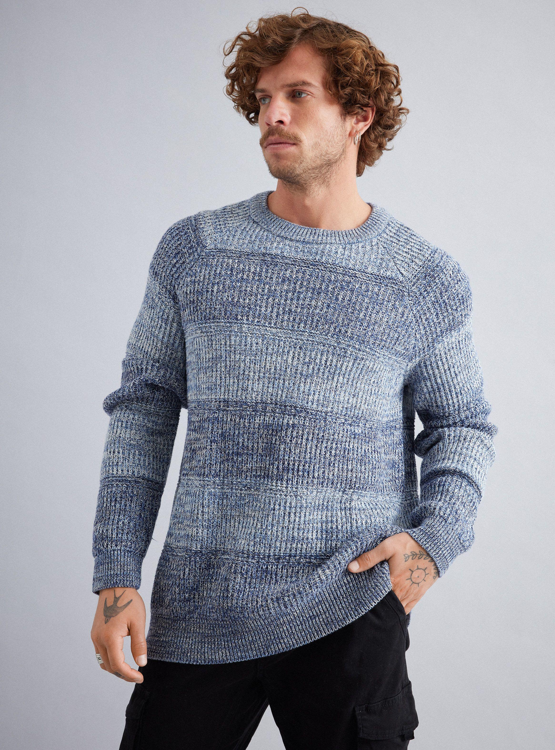 Sweater Rayado Bicolor-0