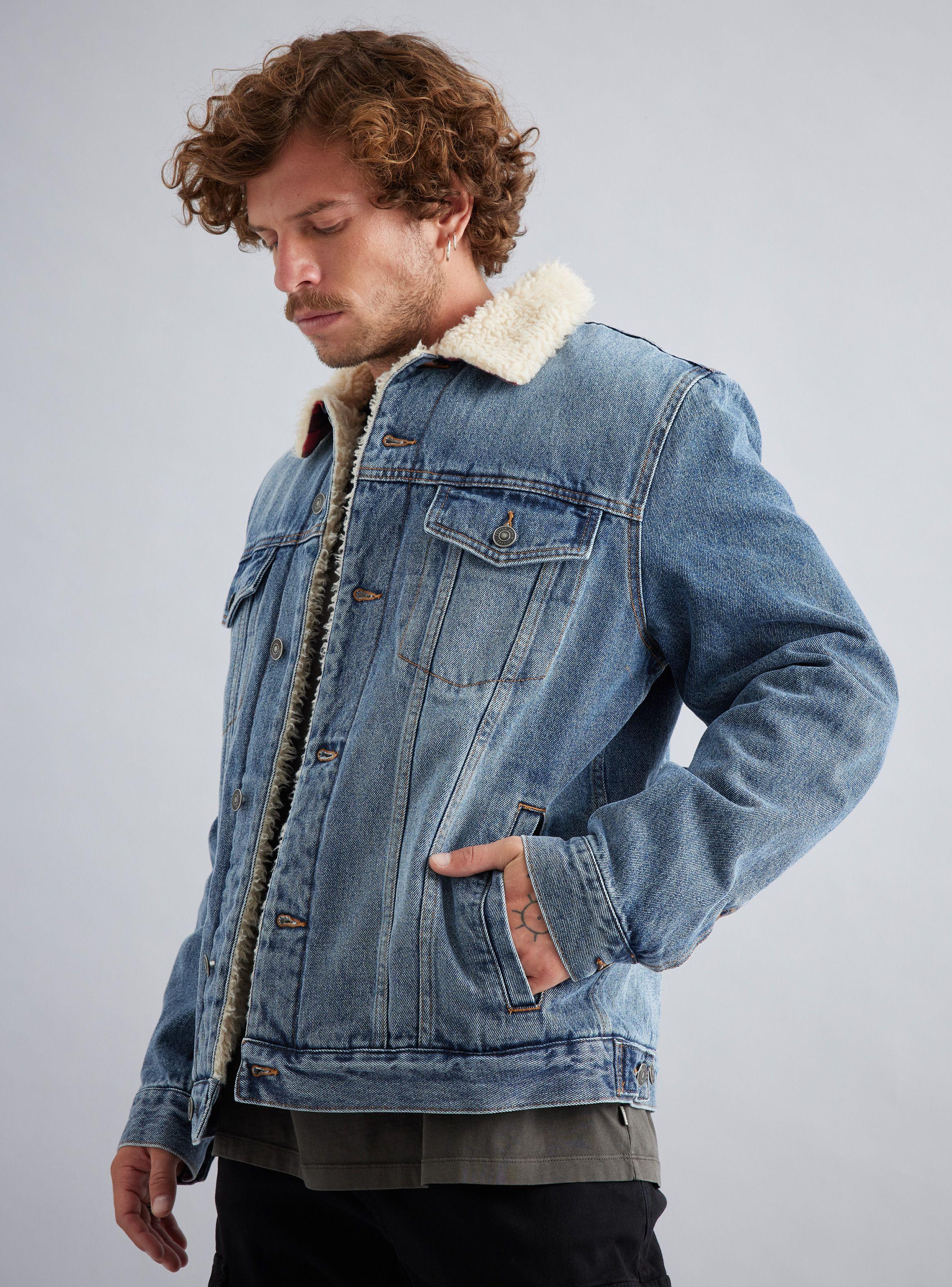 Chaqueta Diseño Trucker Con Chiporro-0