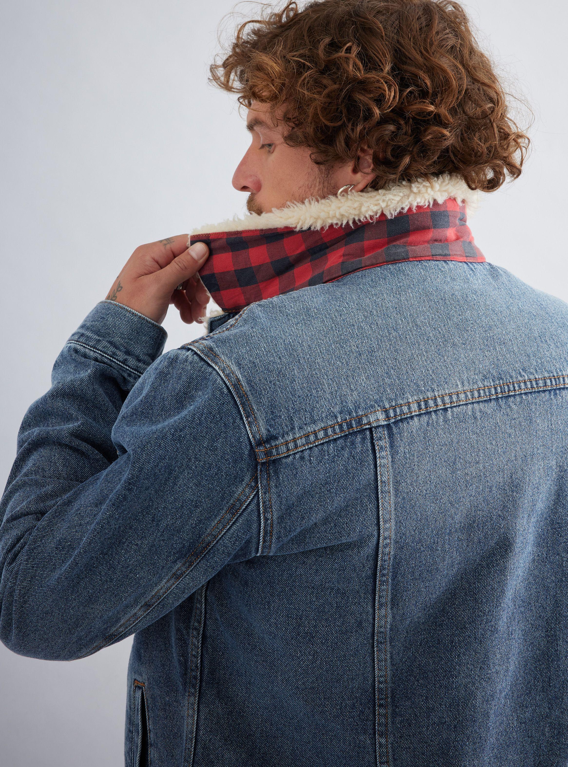 Chaqueta Diseño Trucker Con Chiporro-3