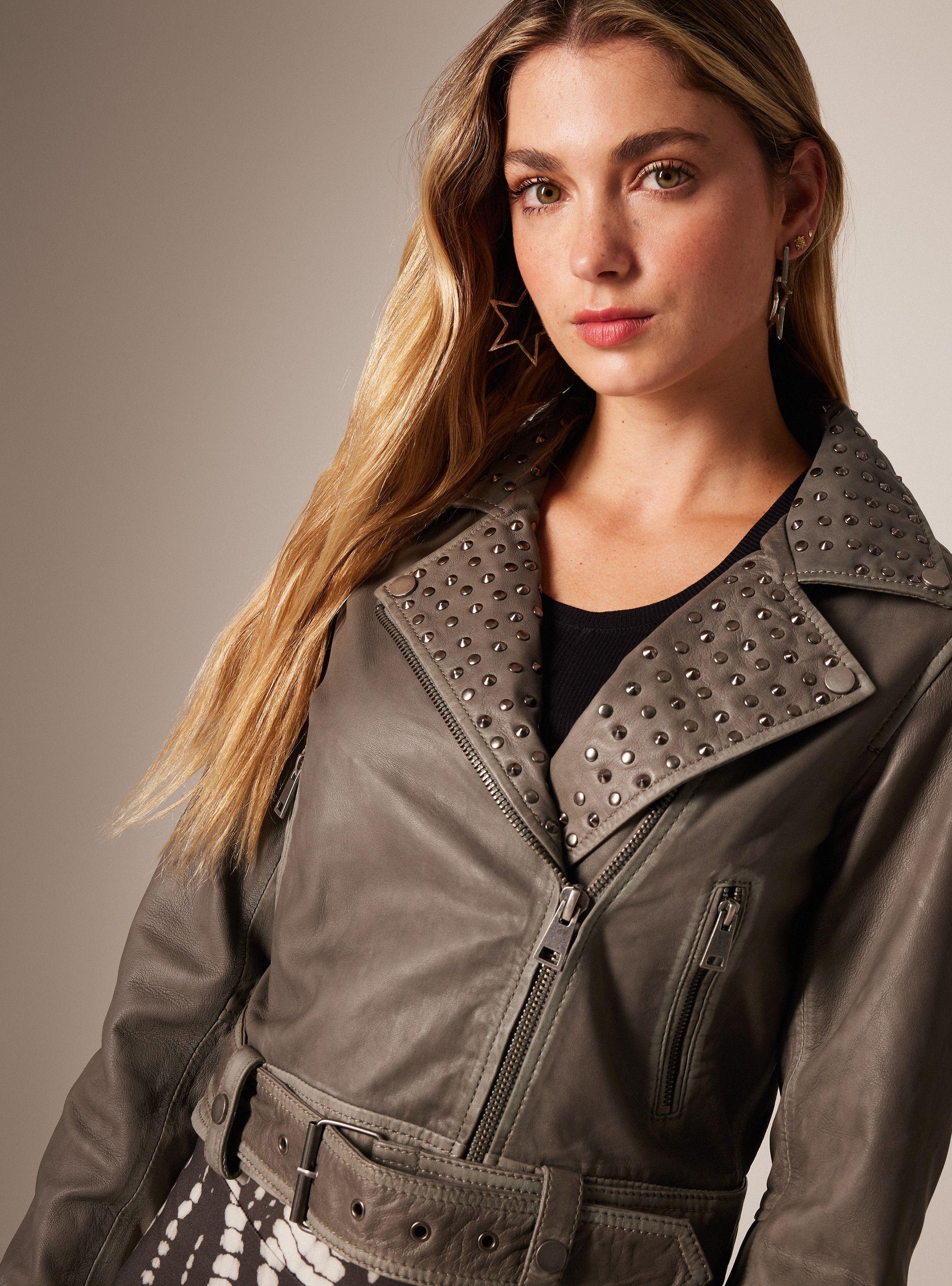 Chaqueta Cuero Biker-1