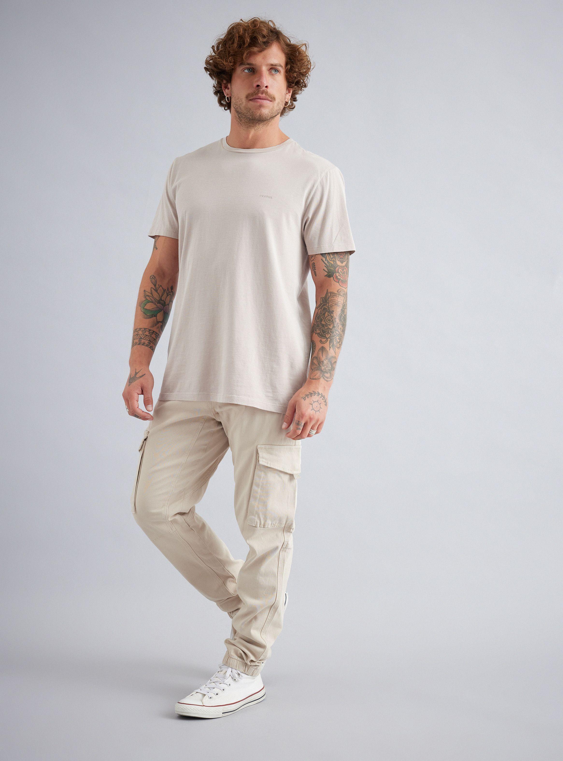 Pantalón Jogger Cargo Tiro Medio-4