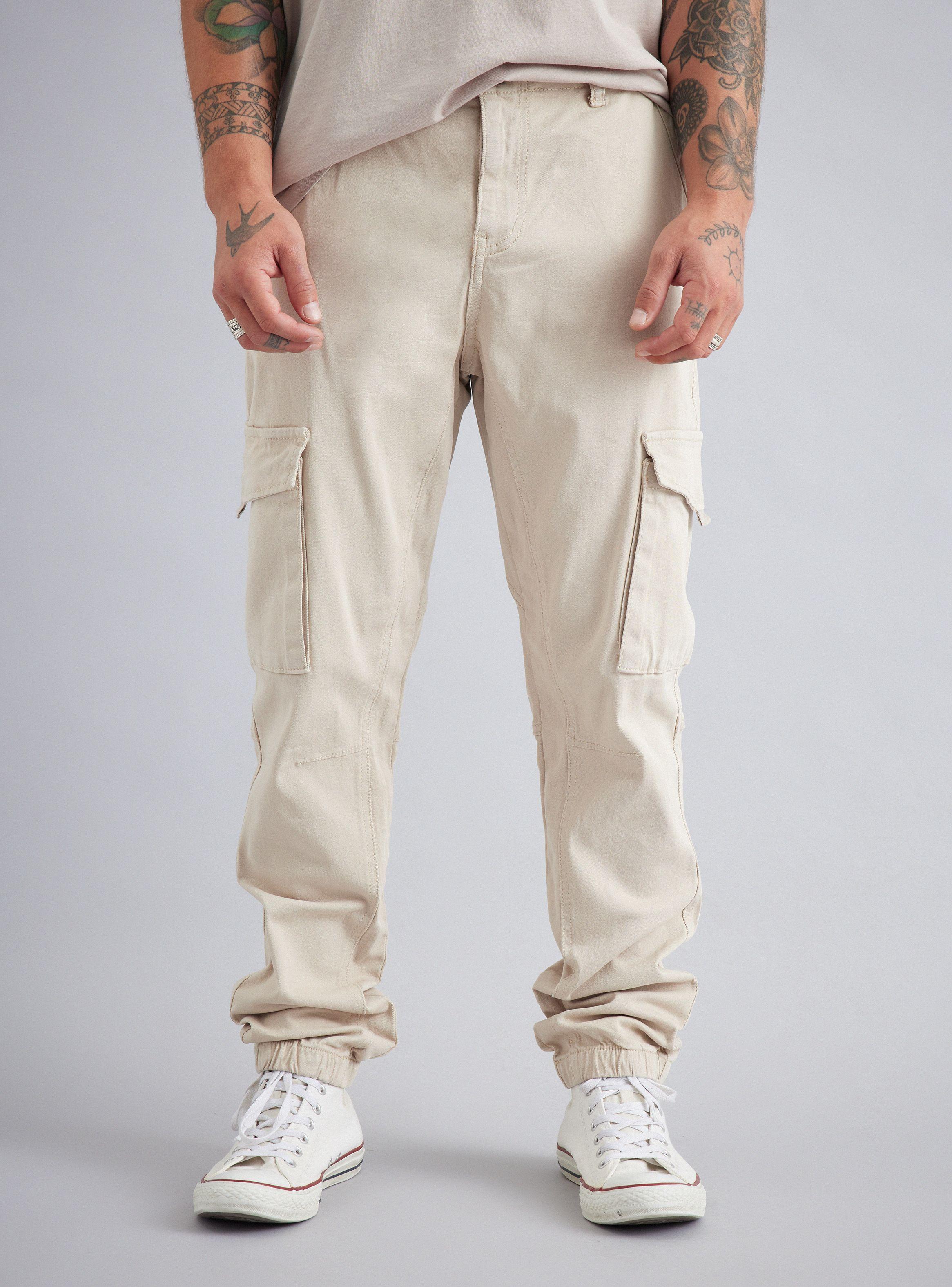 Pantalón Jogger Cargo Tiro Medio-0