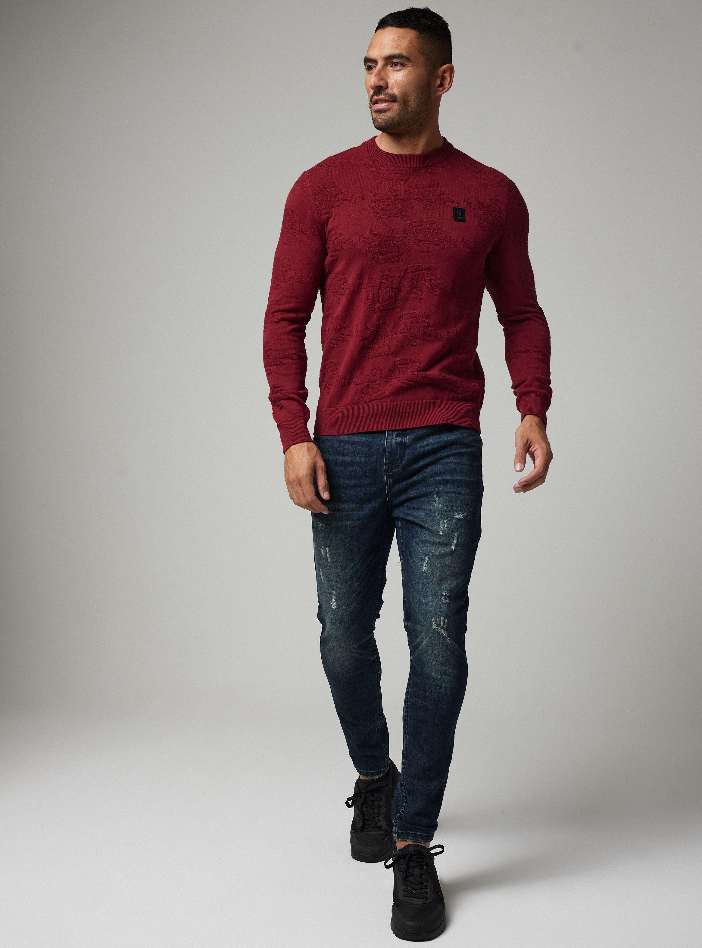 Sweater Jacquard Ed Hardy Lavado-4