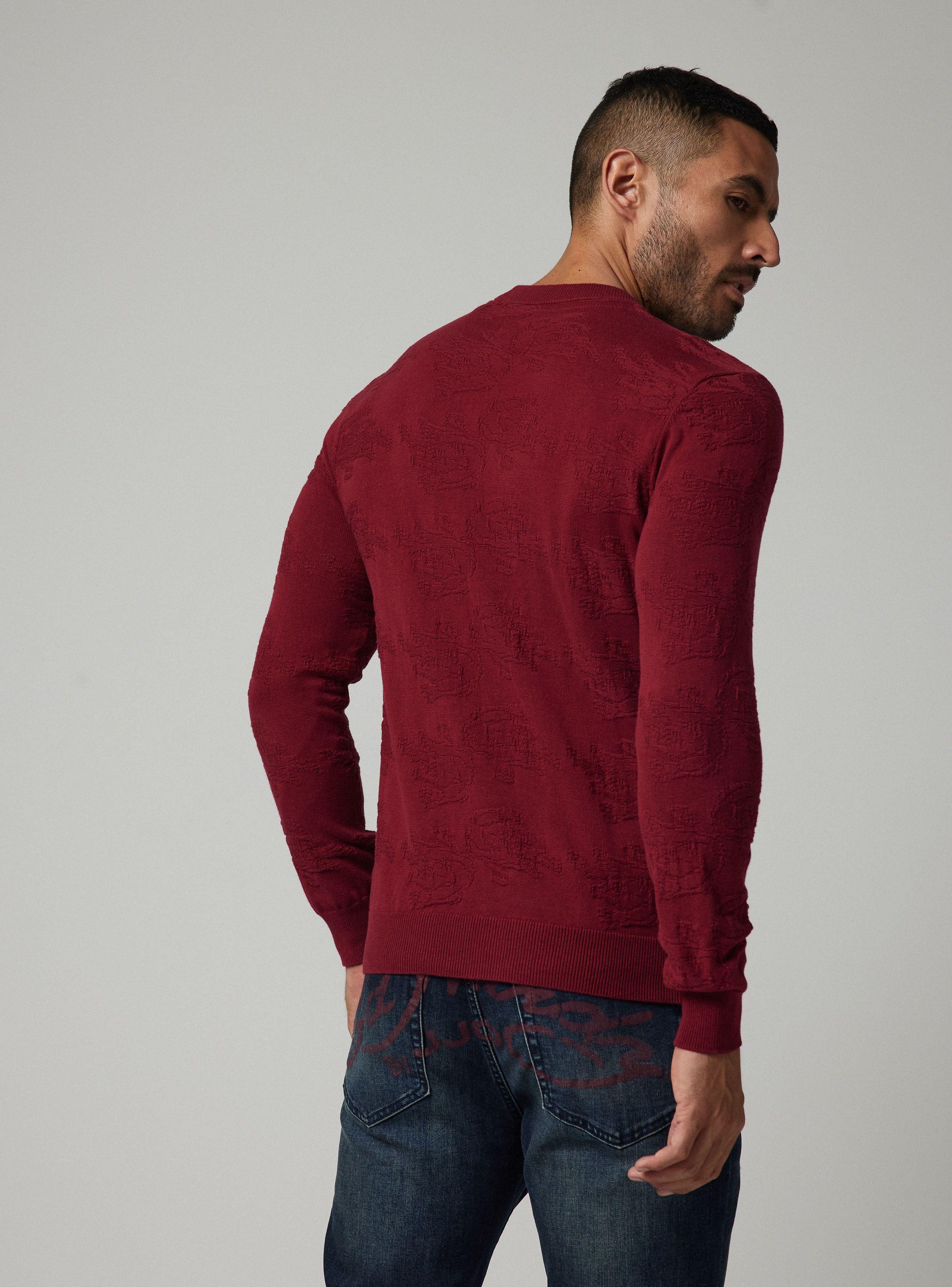 Sweater Jacquard Ed Hardy Lavado-1
