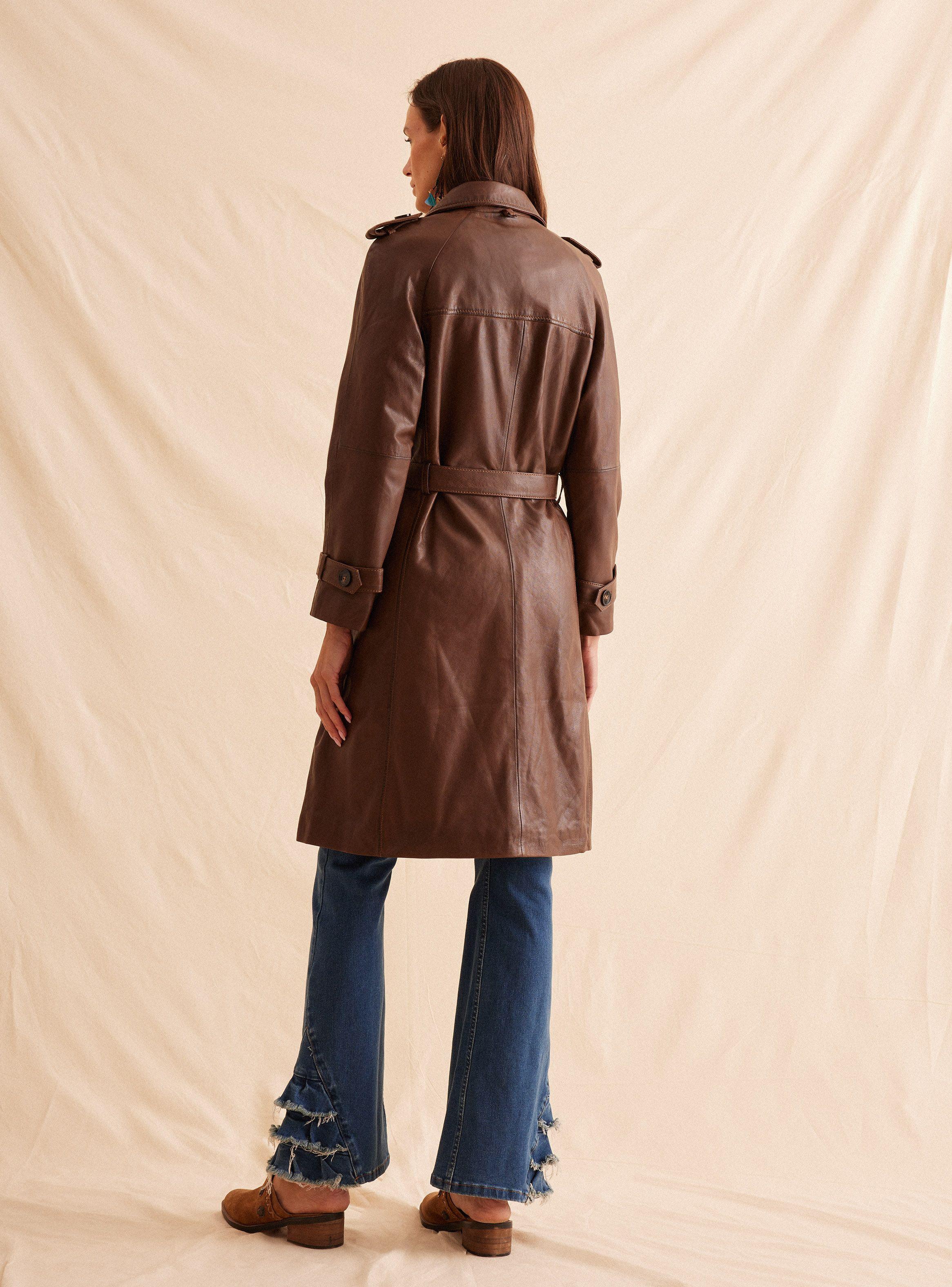 Chaqueta Desgastado Cuero-7