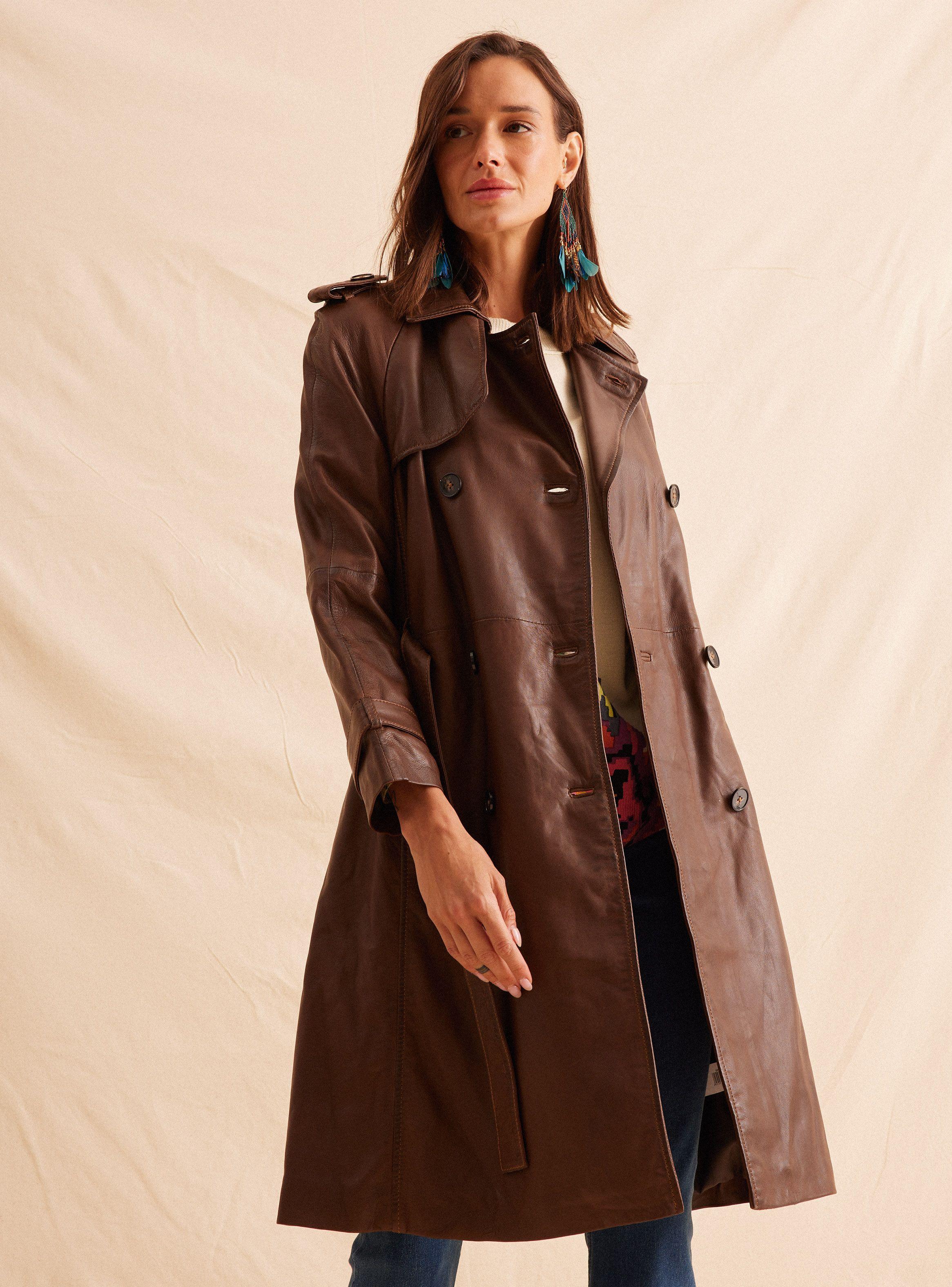 Chaqueta Desgastado Cuero-4