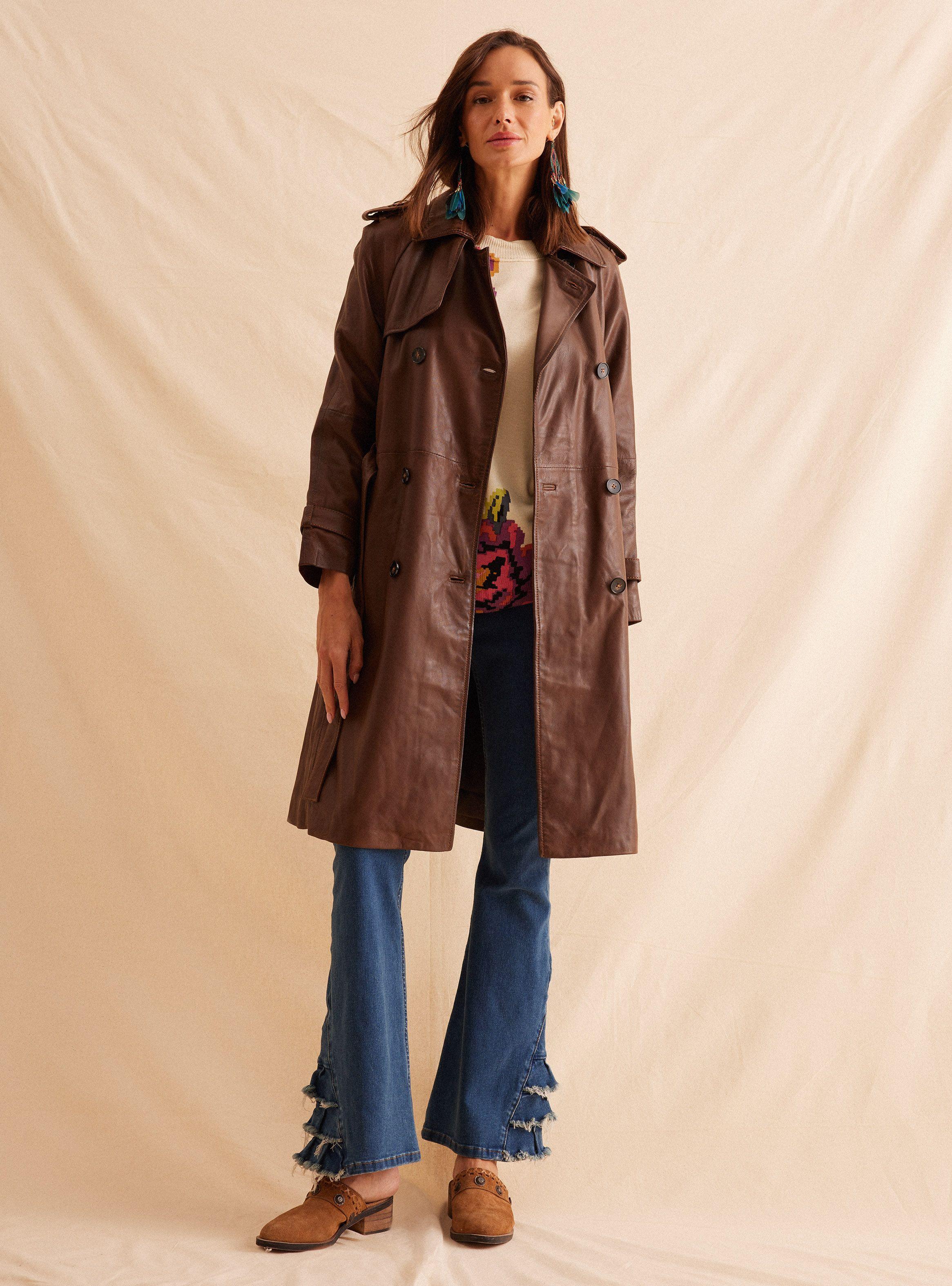 Chaqueta Desgastado Cuero-6