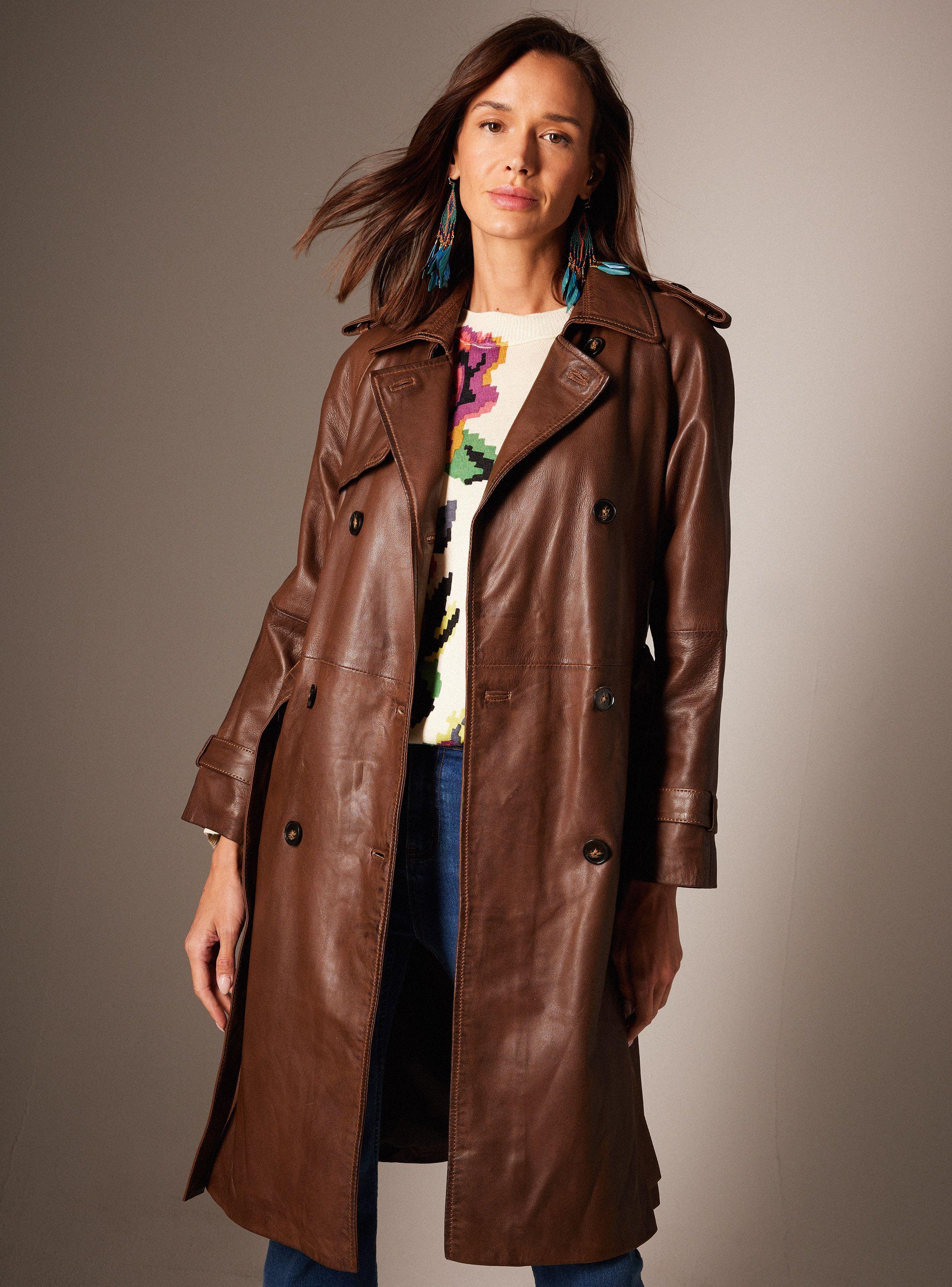 Chaqueta Desgastado Cuero-0