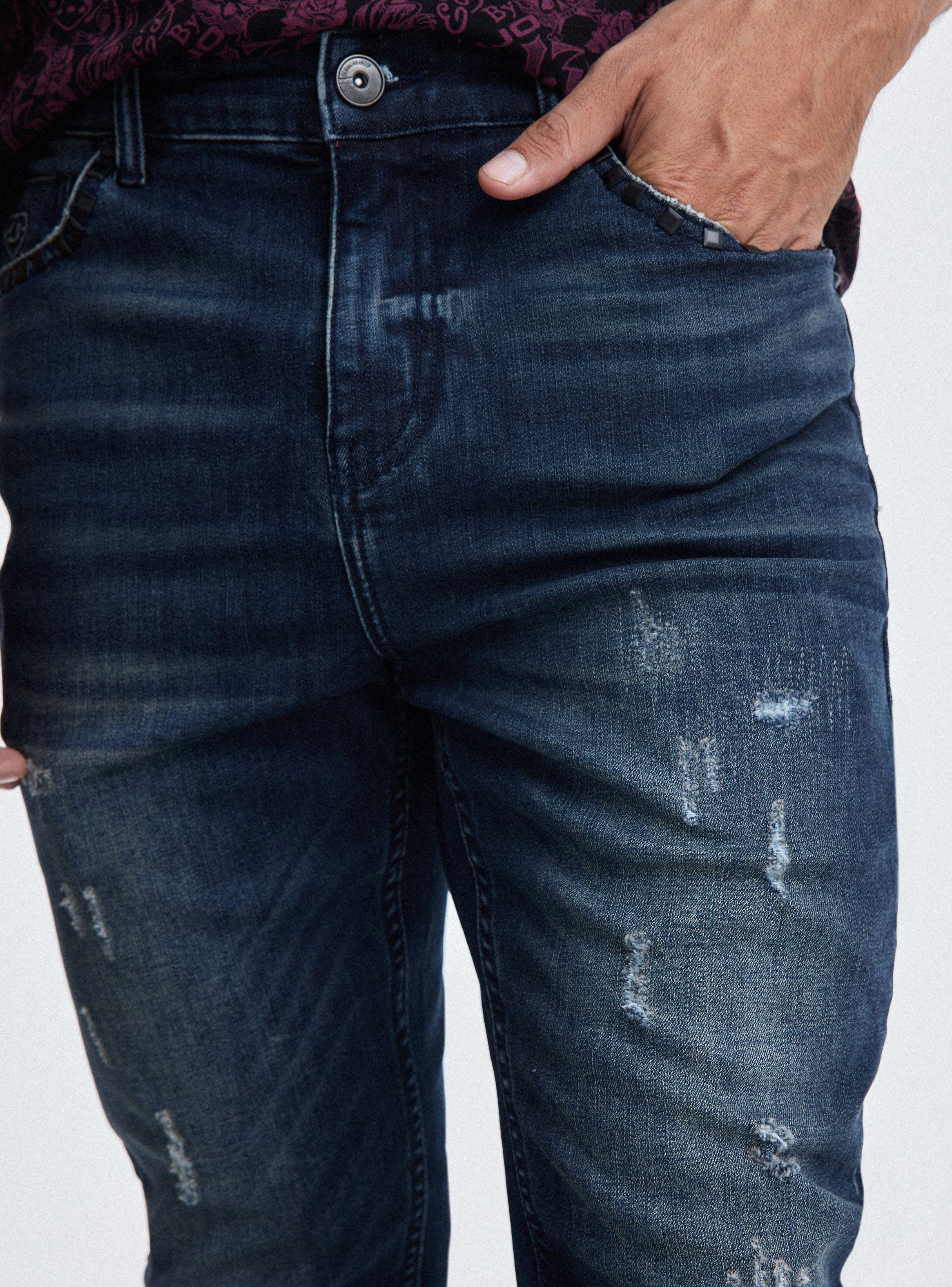Jeans Ed Hardy  Estampado Trasero-2