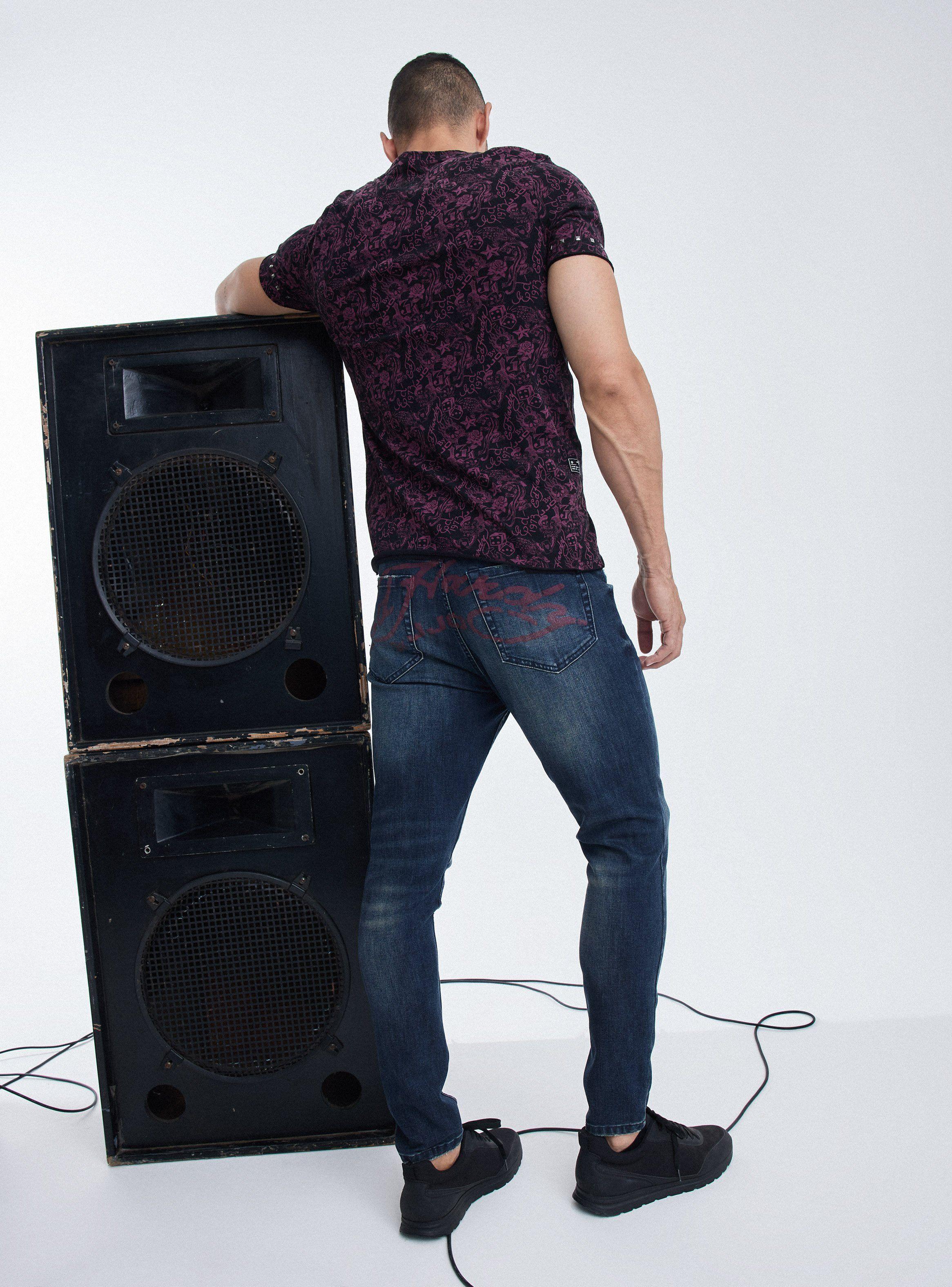 Jeans Ed Hardy  Estampado Trasero-5
