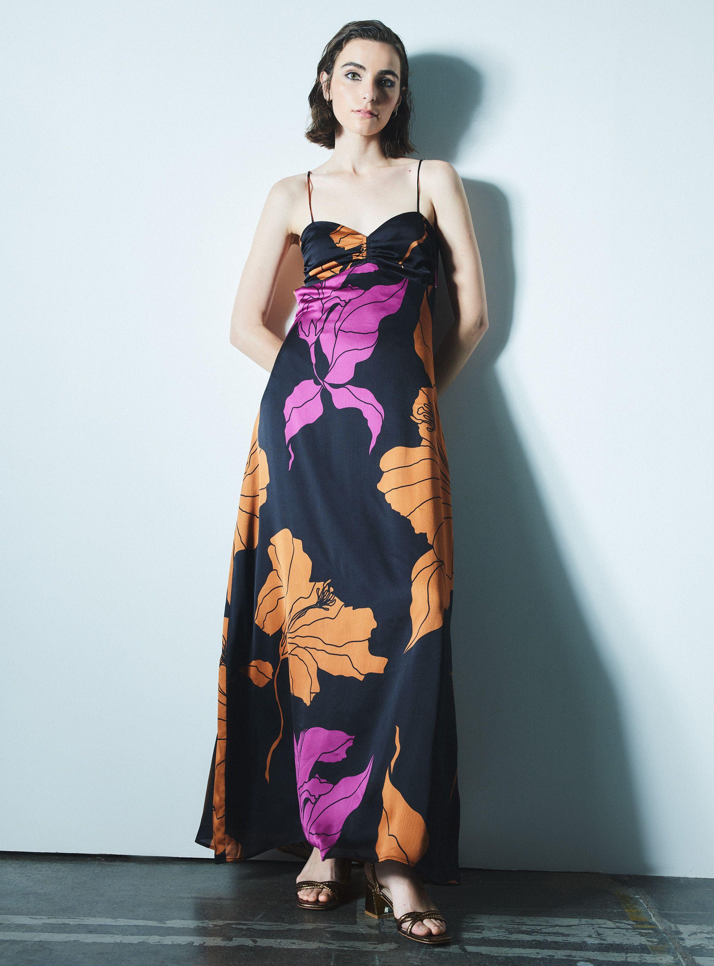 Vestido de Fiesta Cut Out Fruncido-4
