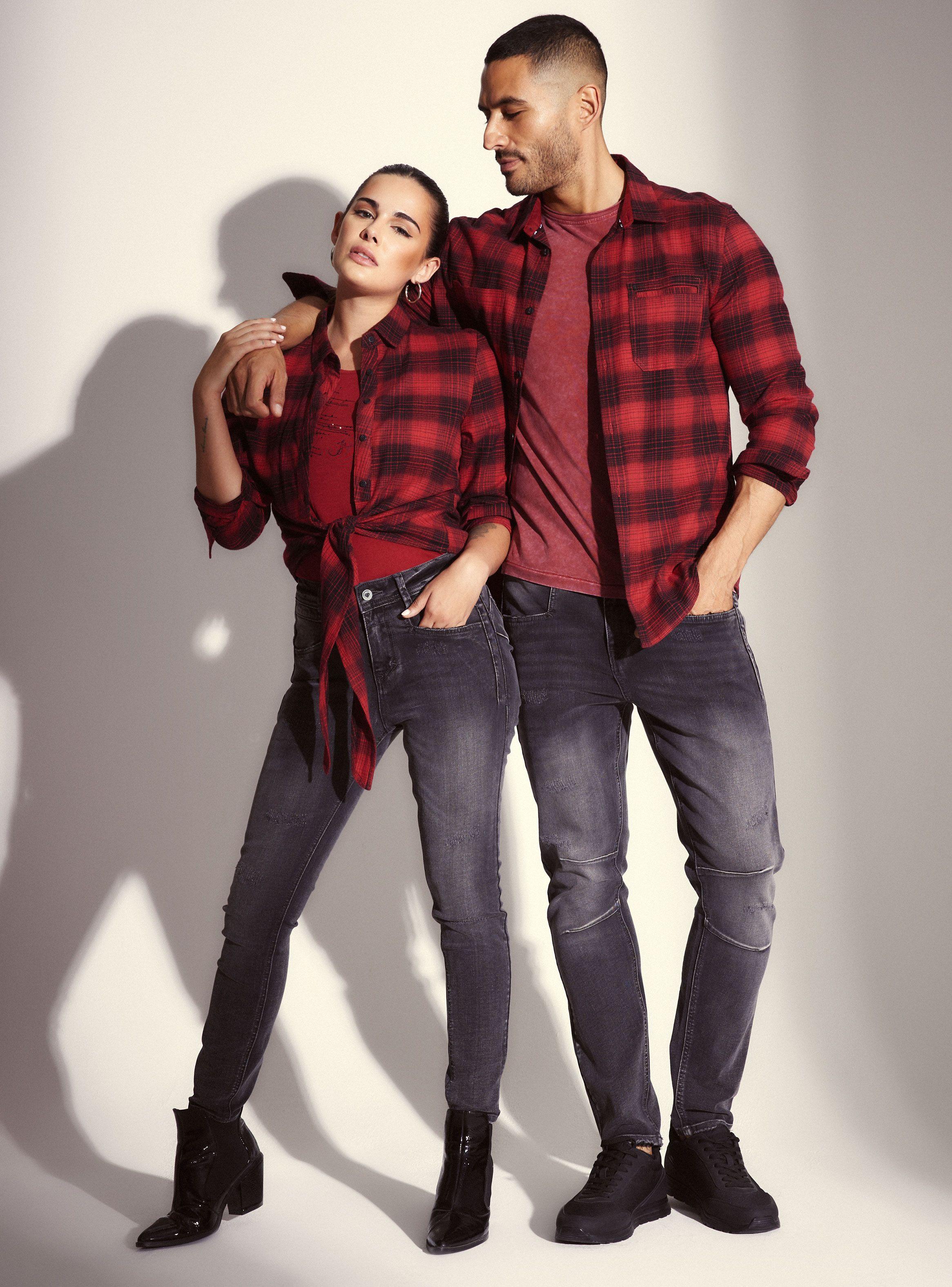 Blusa Escocesa con Botones-6