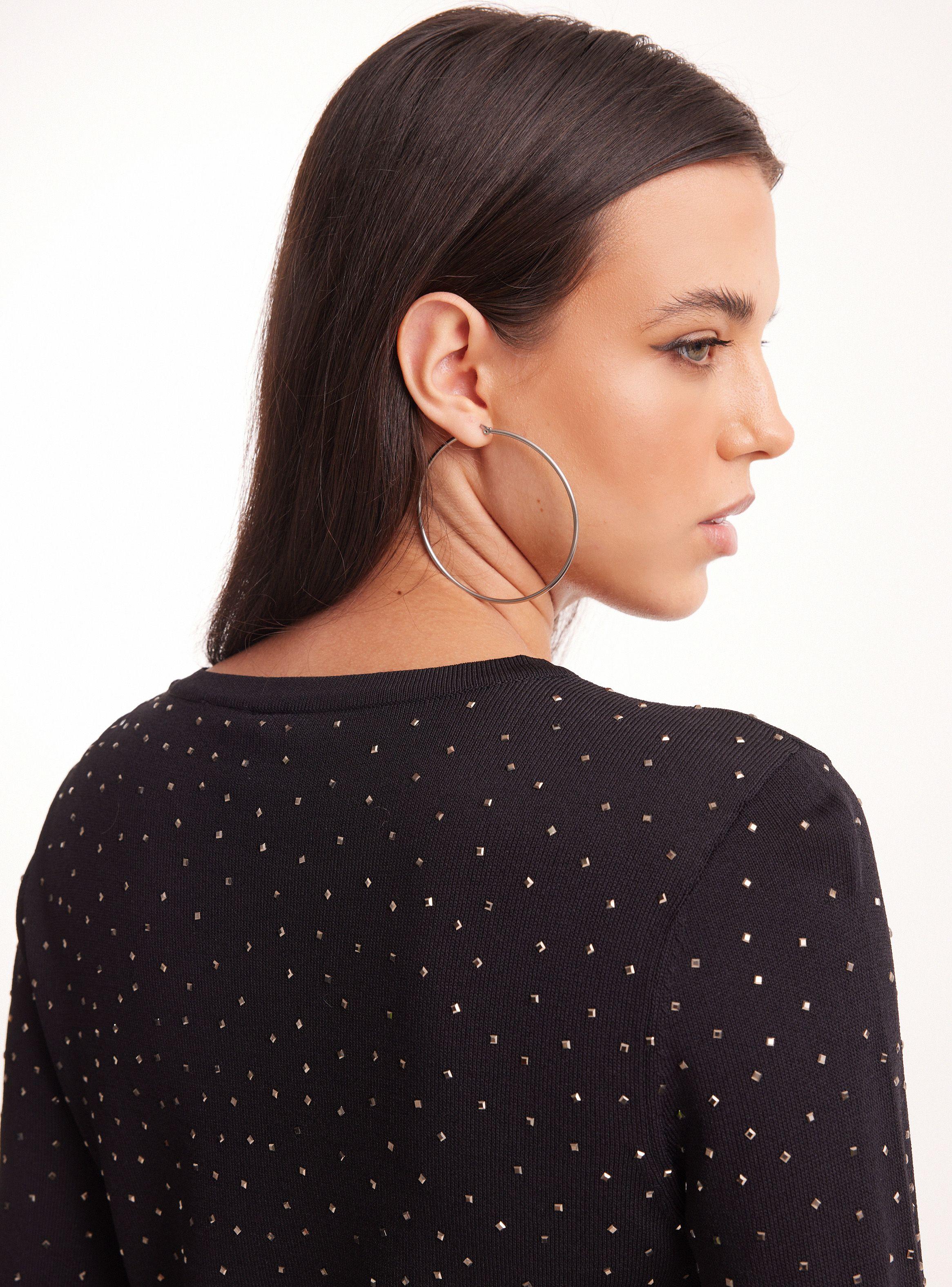 Sweater Aplicación Tachas Completo-3
