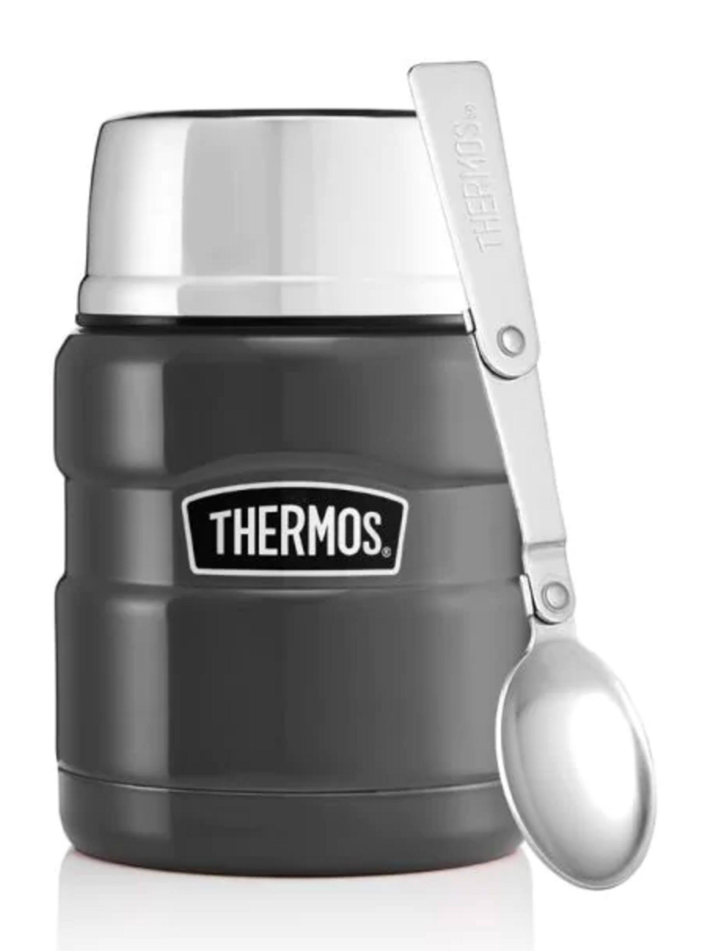 Termo Comida King 470 ml Gunmetal-0