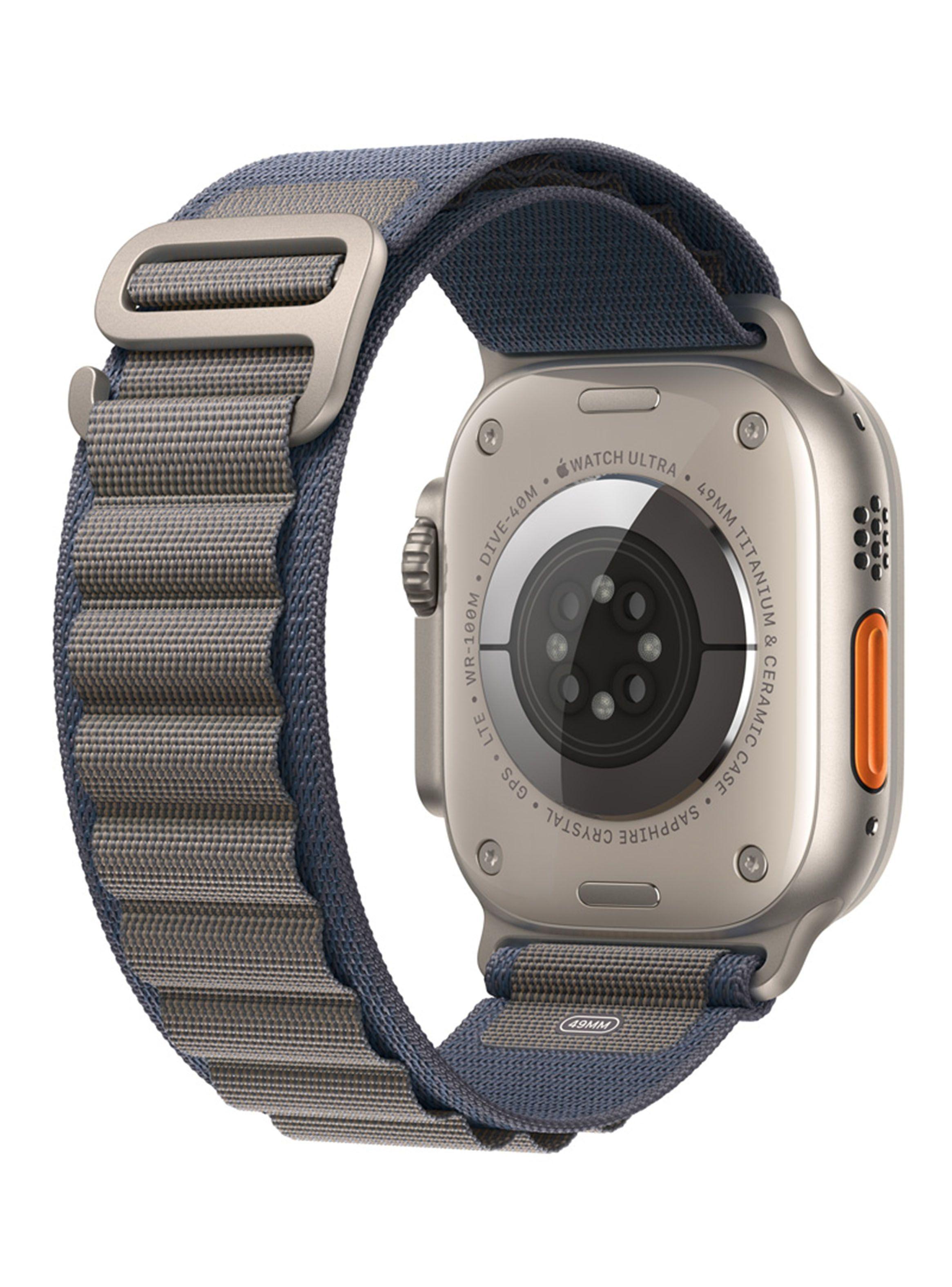 Apple Watch Ultra 2 GPS + Cellular Titanio 49mm Correa Loop Alpine Azul Talla M-2