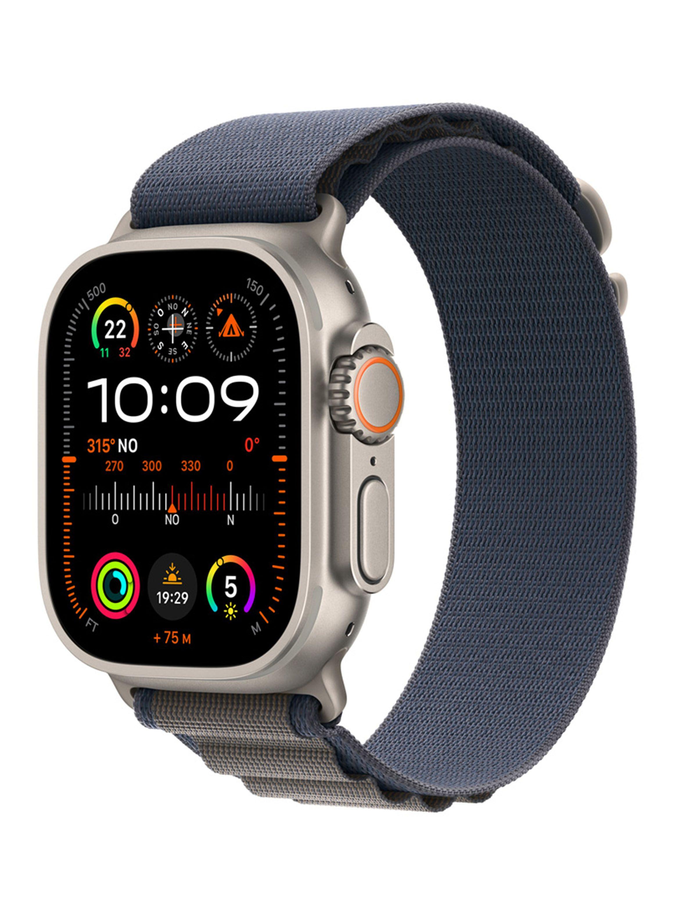 Apple Watch Ultra 2 GPS + Cellular Titanio 49mm Correa Loop Alpine Azul Talla M-0