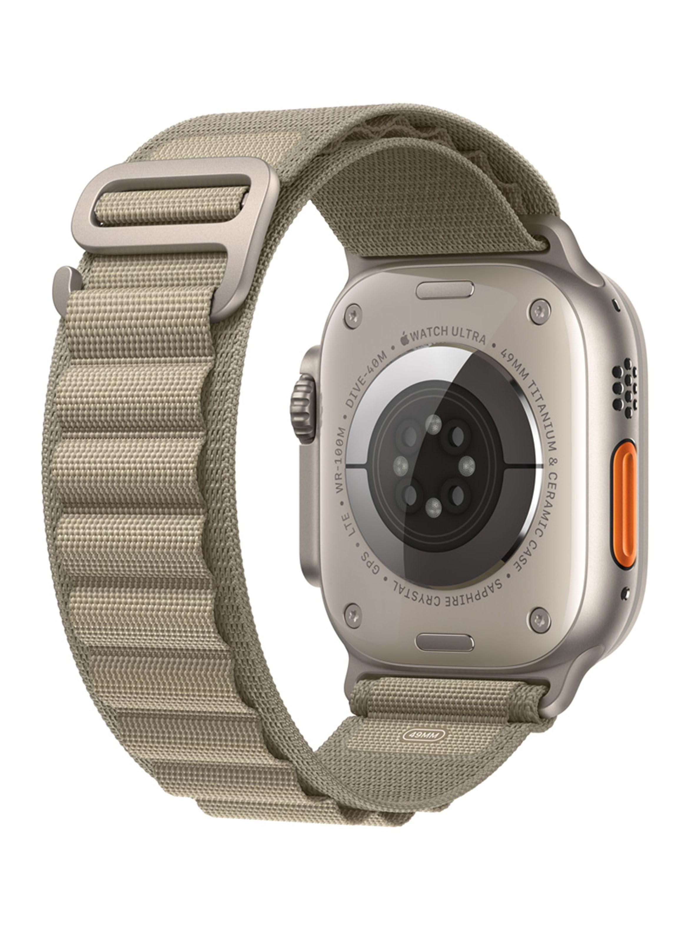 Apple Watch Ultra 2 GPS + Cellular Titanio 49mm Correa Loop Alpine Verde Oliva Talla L-2