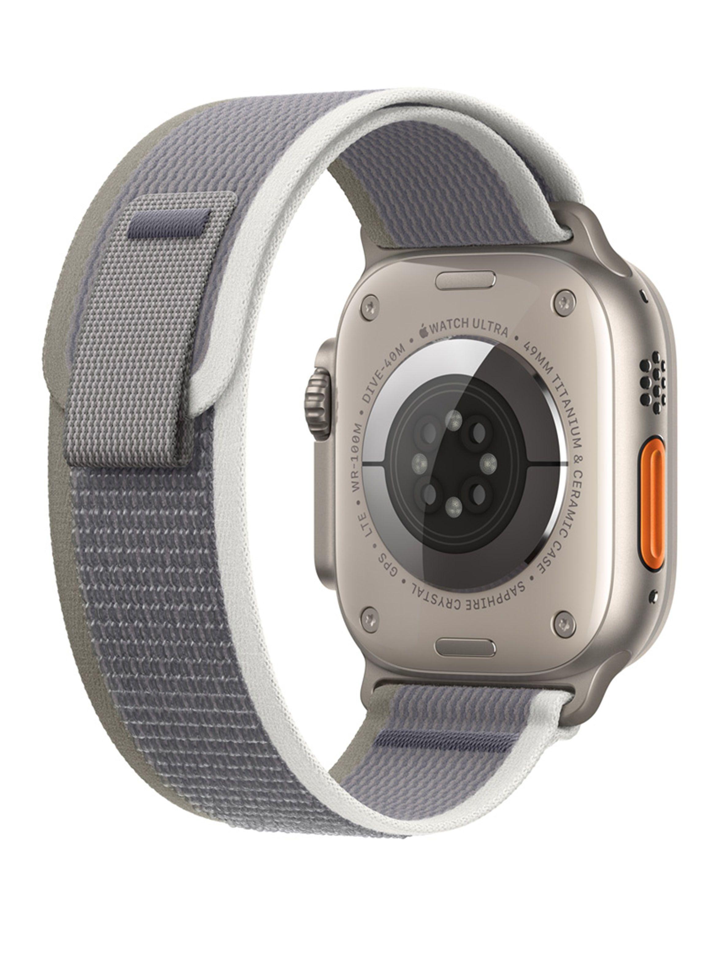 Apple Watch Ultra 2 GPS + Cellular Titanio 49mm Correa Loop Trail Verde/Gris Talla S/M-2