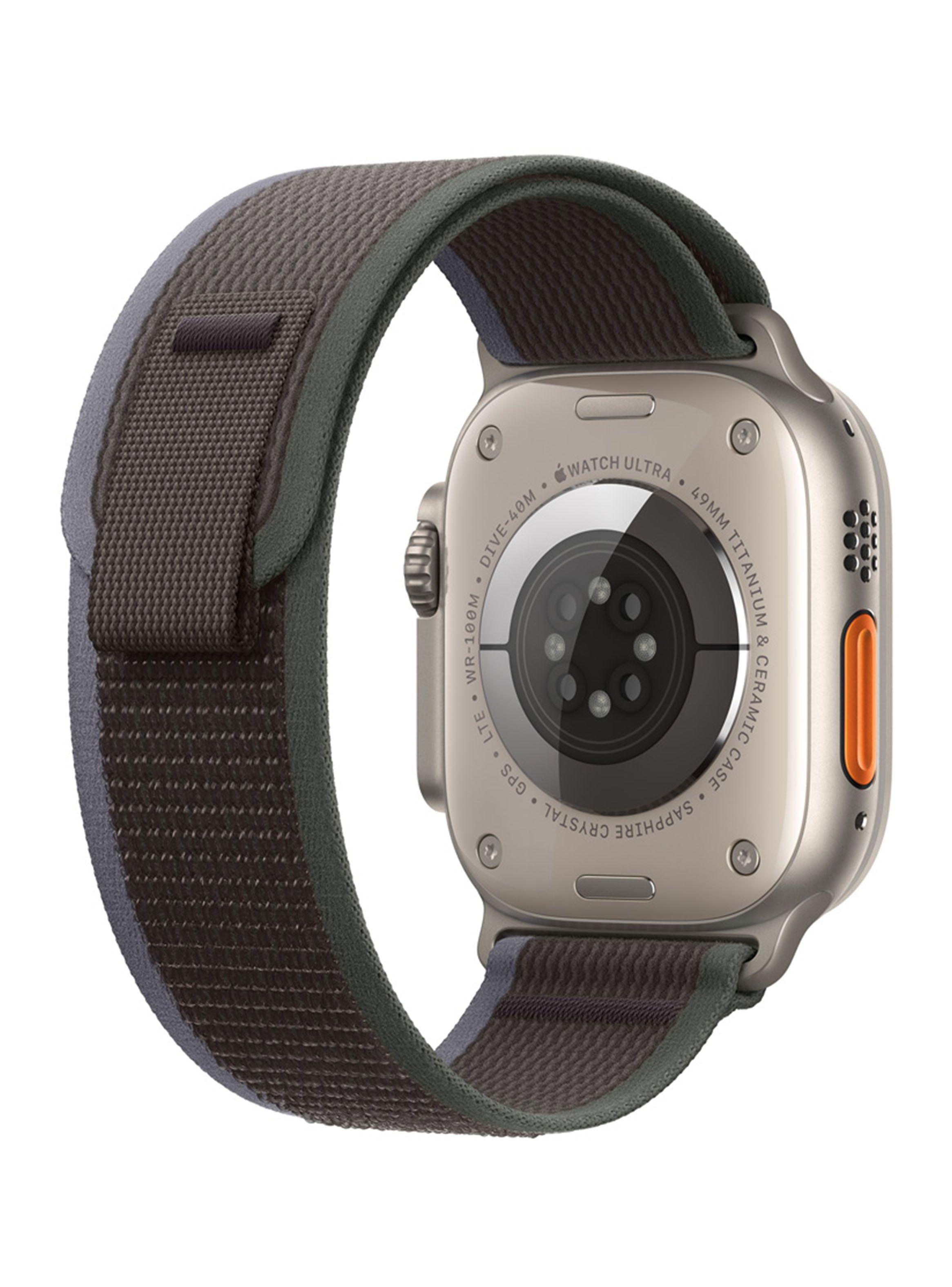 Apple Watch Ultra 2 GPS + Cellular Titanio 49mm Correa Loop Trail Azul/Negra Talla S/M-2
