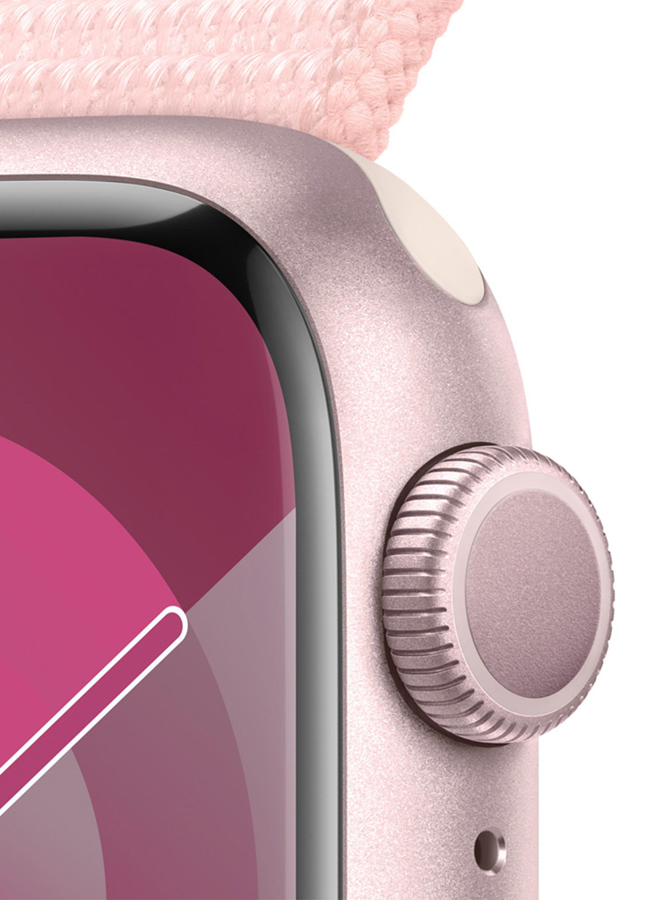 Apple Watch Series 9 GPS 41mm Caja Aluminio y Correa Loop Rosado-2