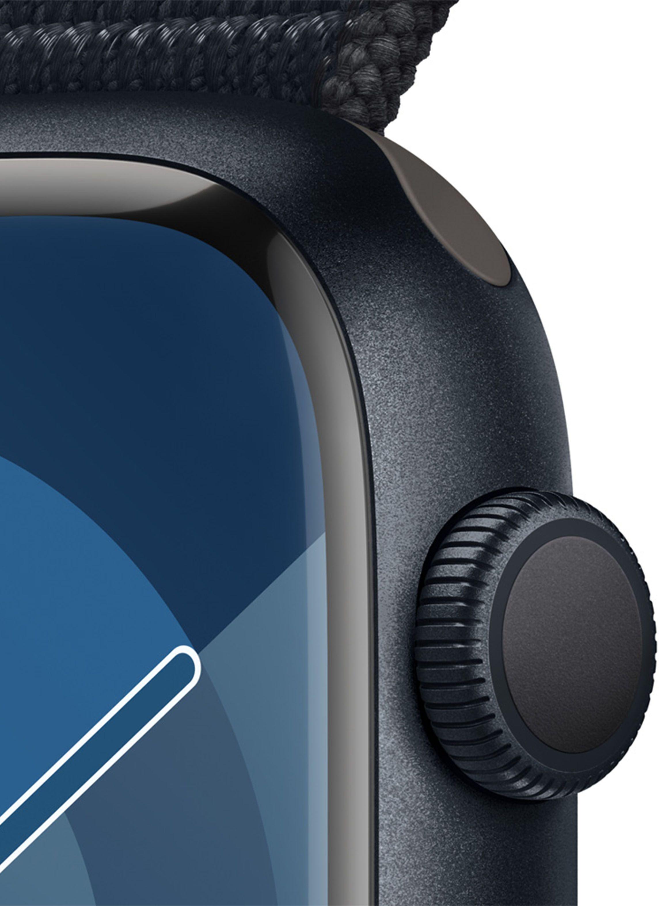Apple Watch Series 9 GPS 45mm Caja Aluminio y Correa Loop Medianoche-2