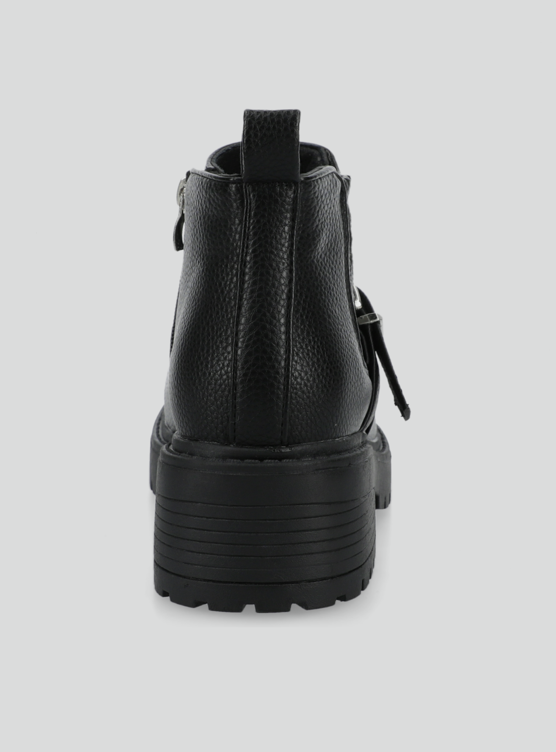 Botín con Plataforma y Accesorios Metálicos Mujer-3