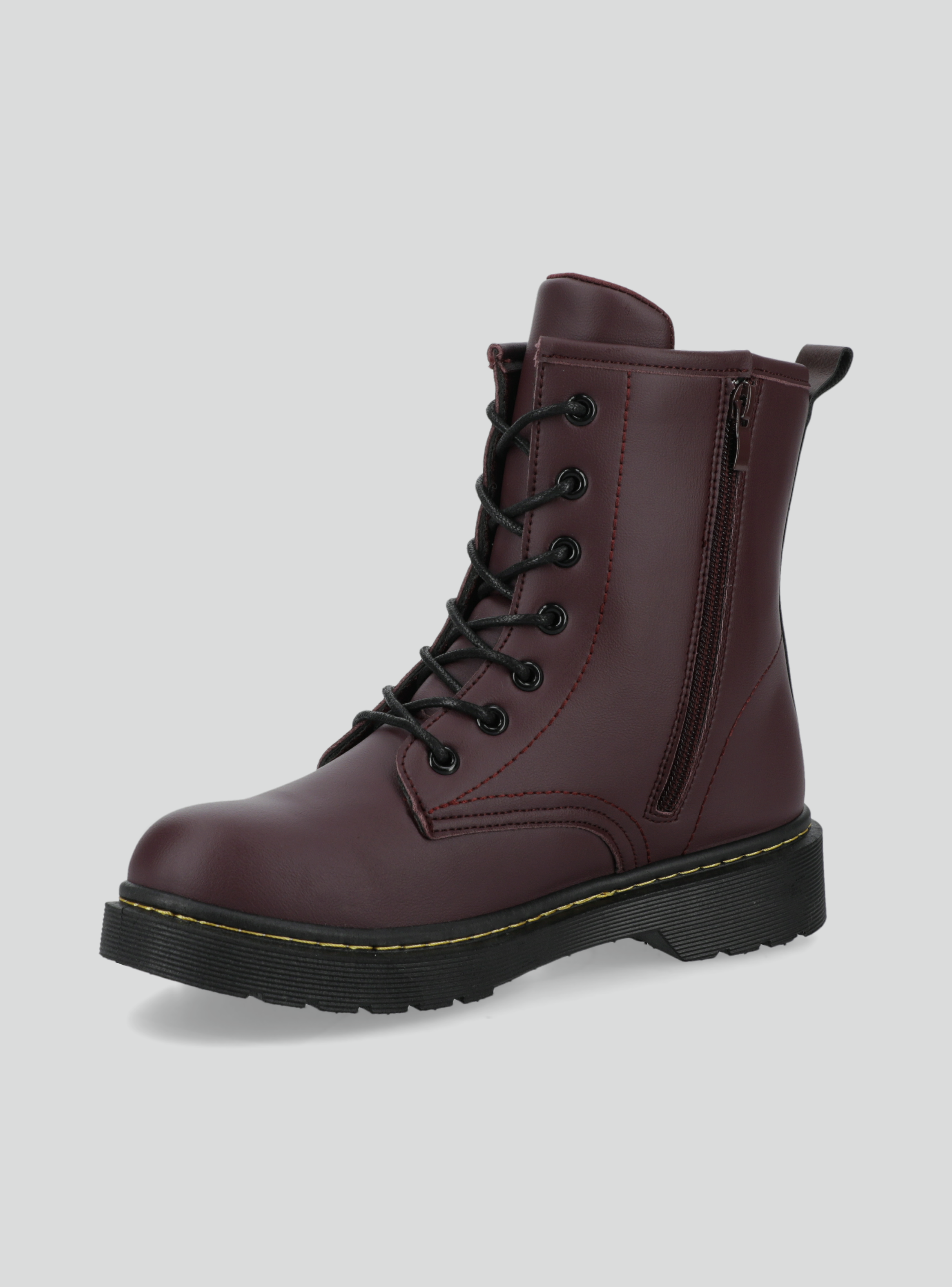 Botín con Suela Track  Mujer-2