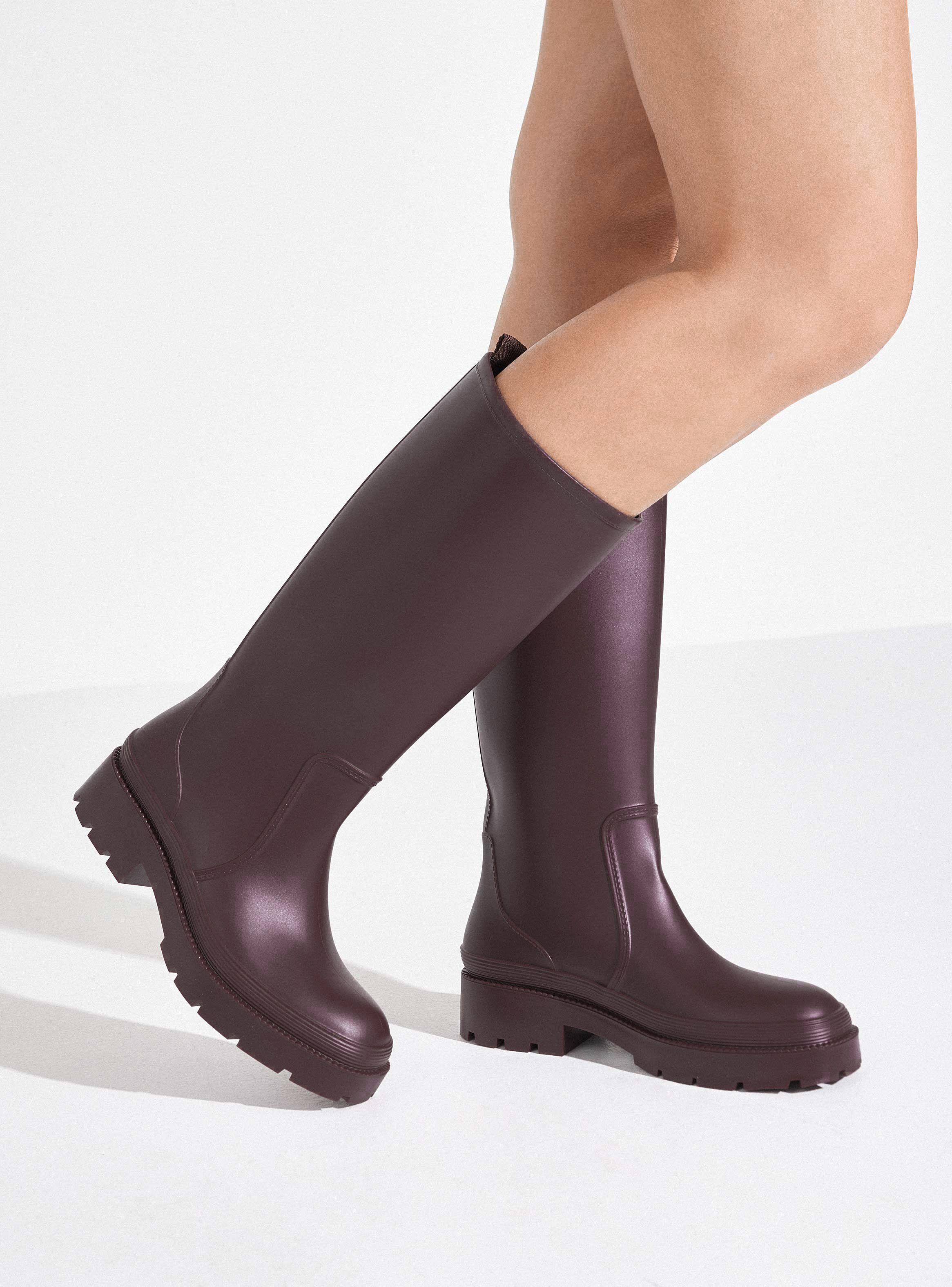 Bota de Agua Caña Alta Mujer-0