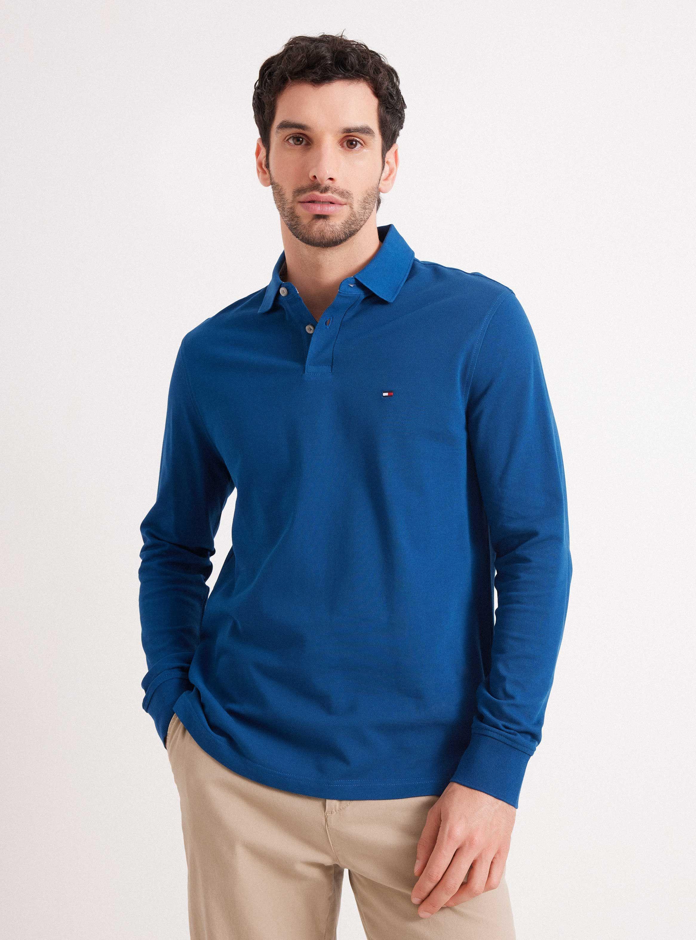 Polera Regular Fit Cuello Polo Classic-0