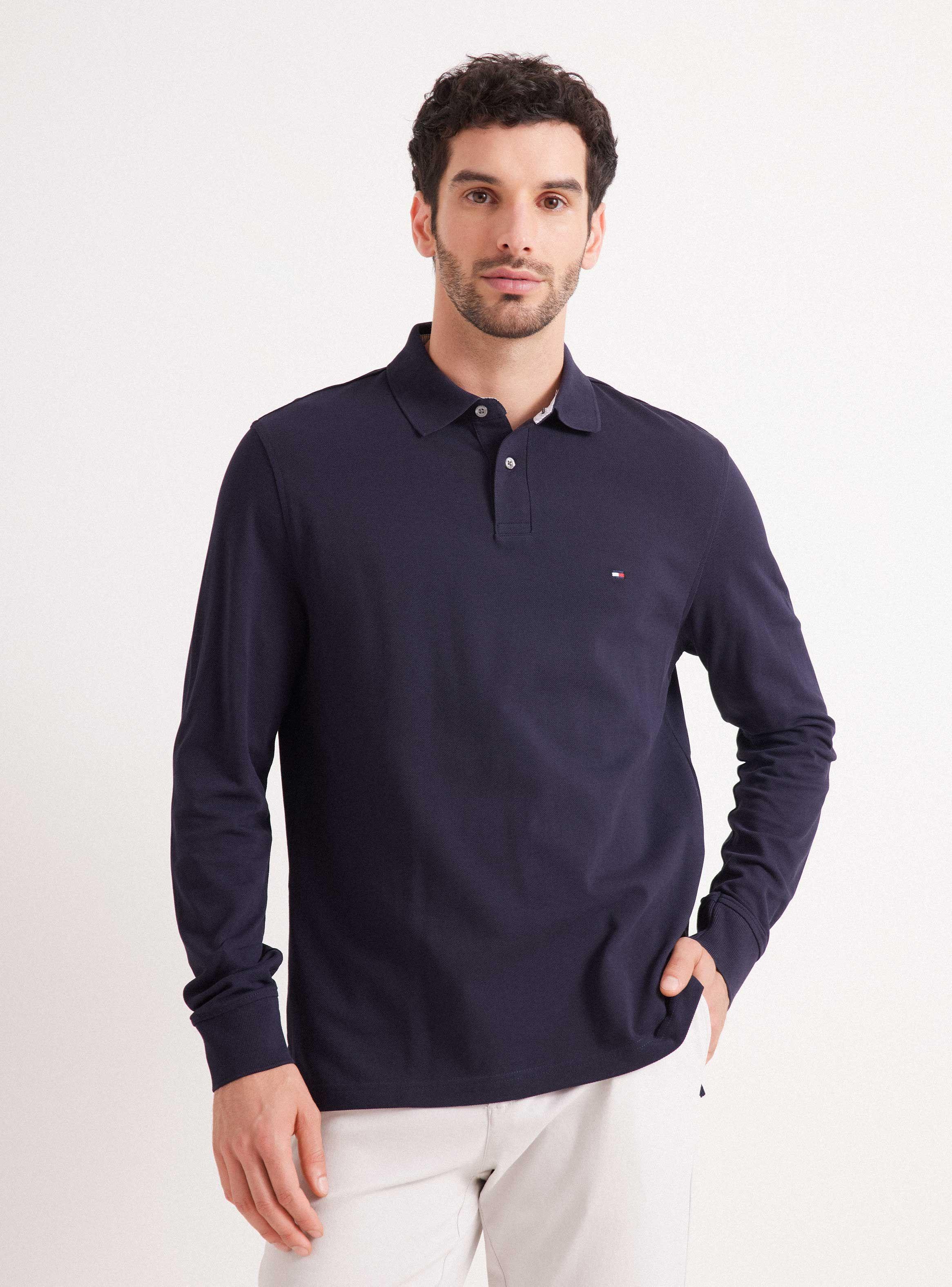 Polera Regular Fit Cuello Polo Classic-0