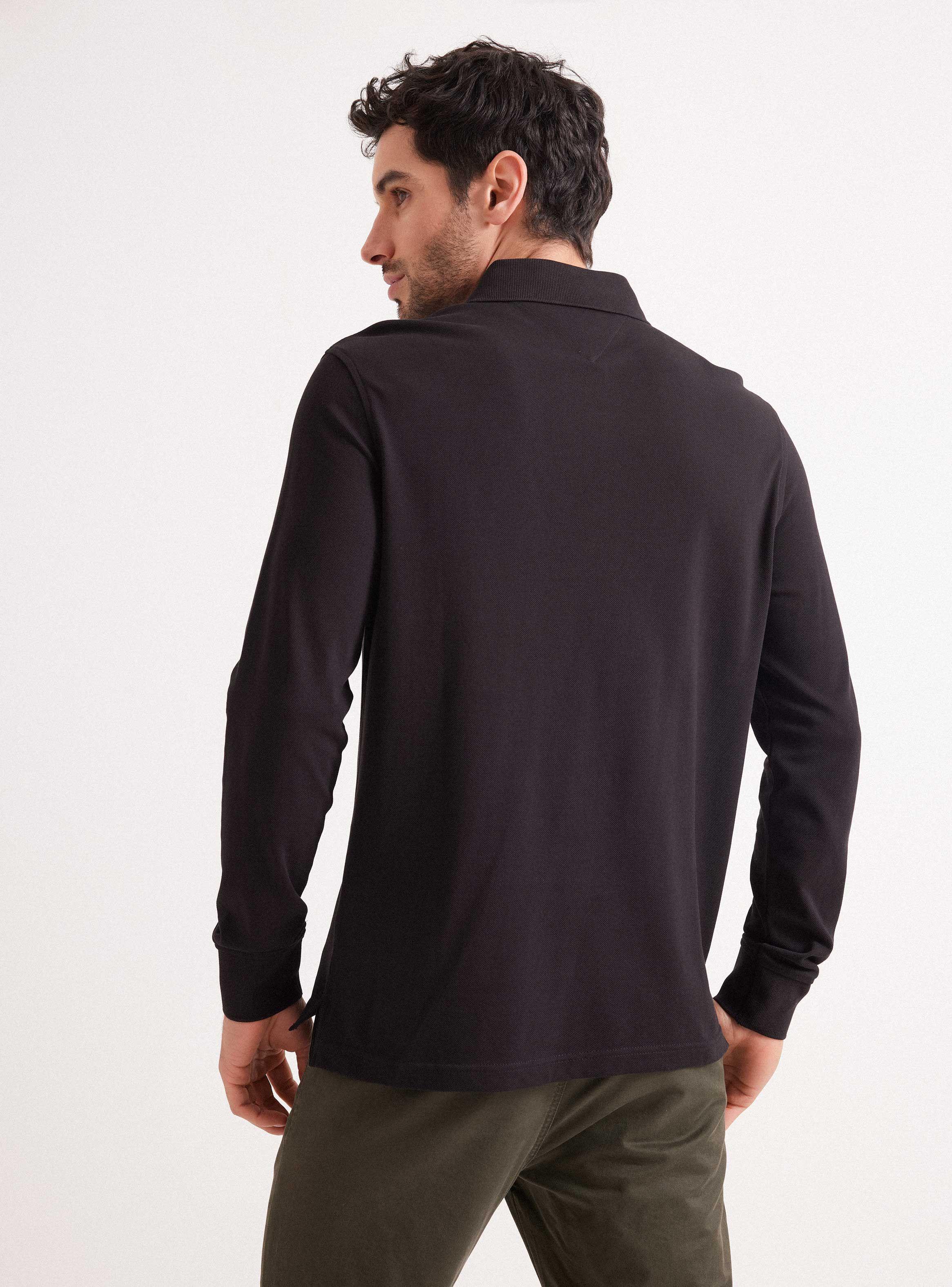 Polera Regular Fit Cuello Polo Classic-1
