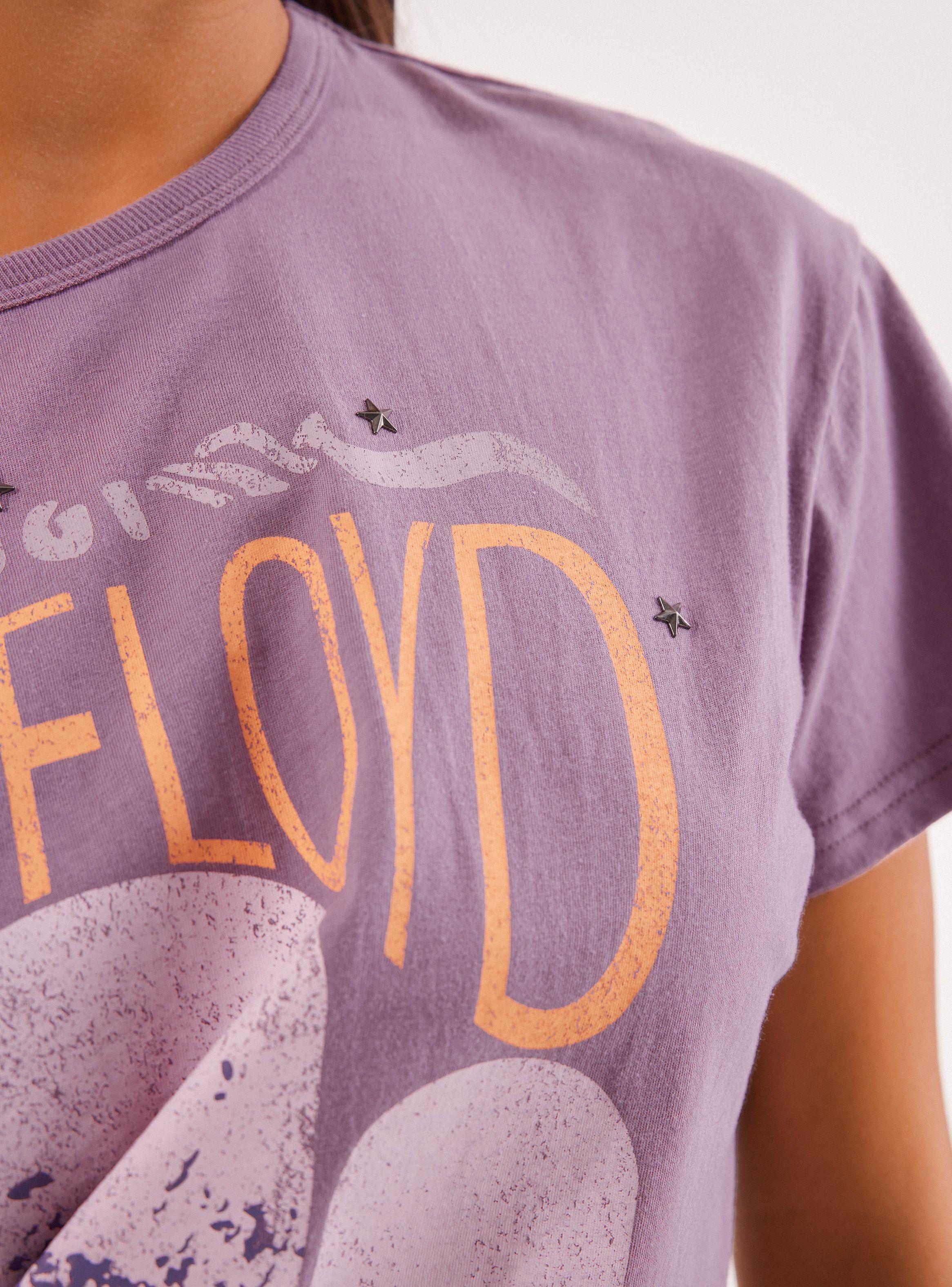 Polera Banda Oversize Manga Corta Pink Floyd-3