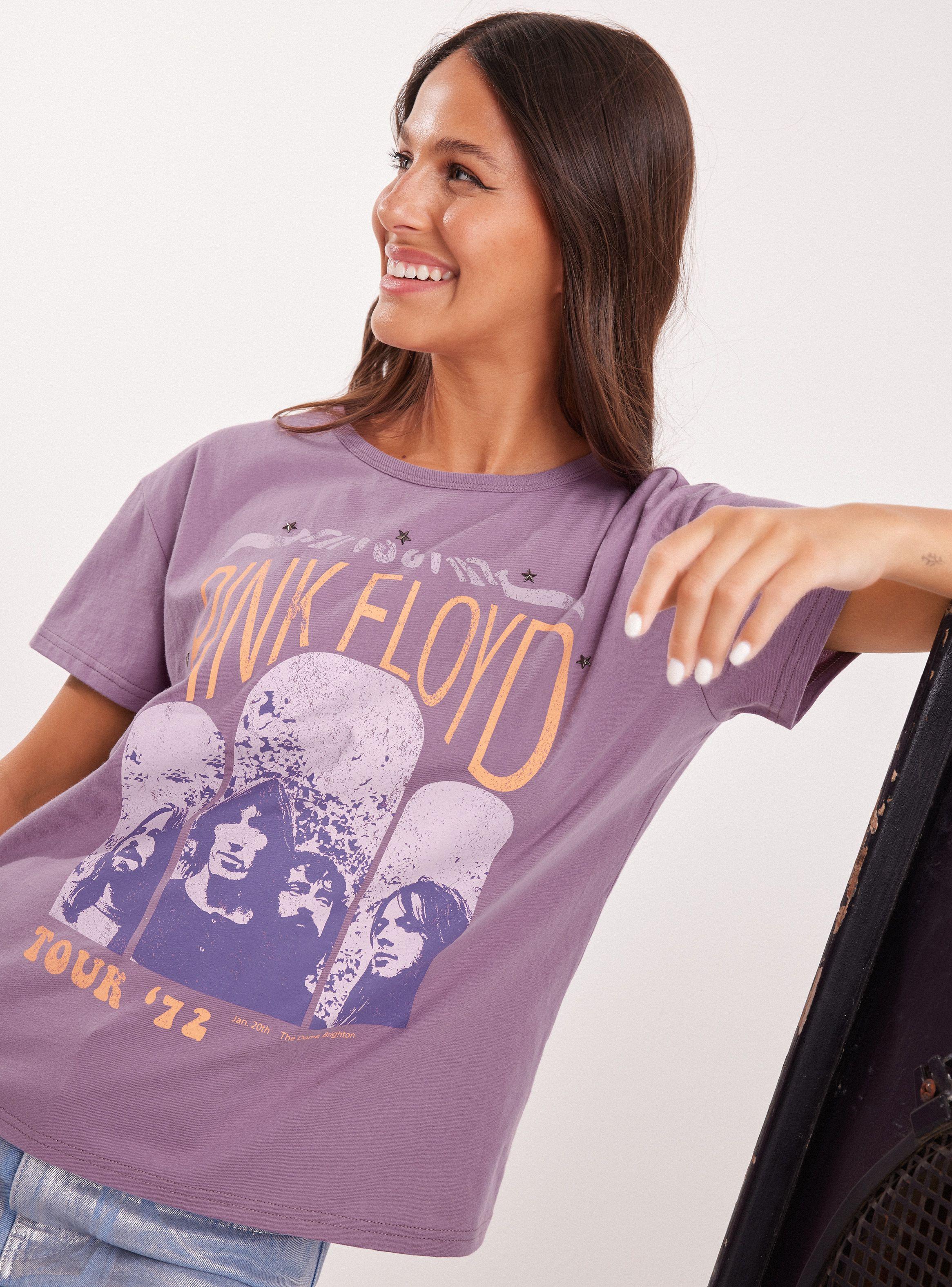 Polera Banda Oversize Manga Corta Pink Floyd-2