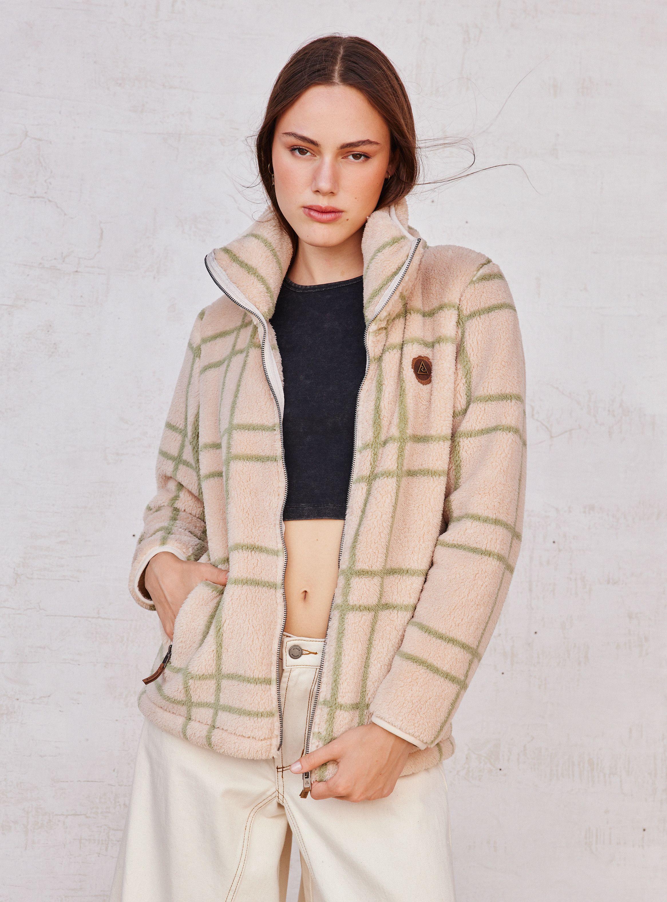 Polar Estampado Con Cuello Alto-0