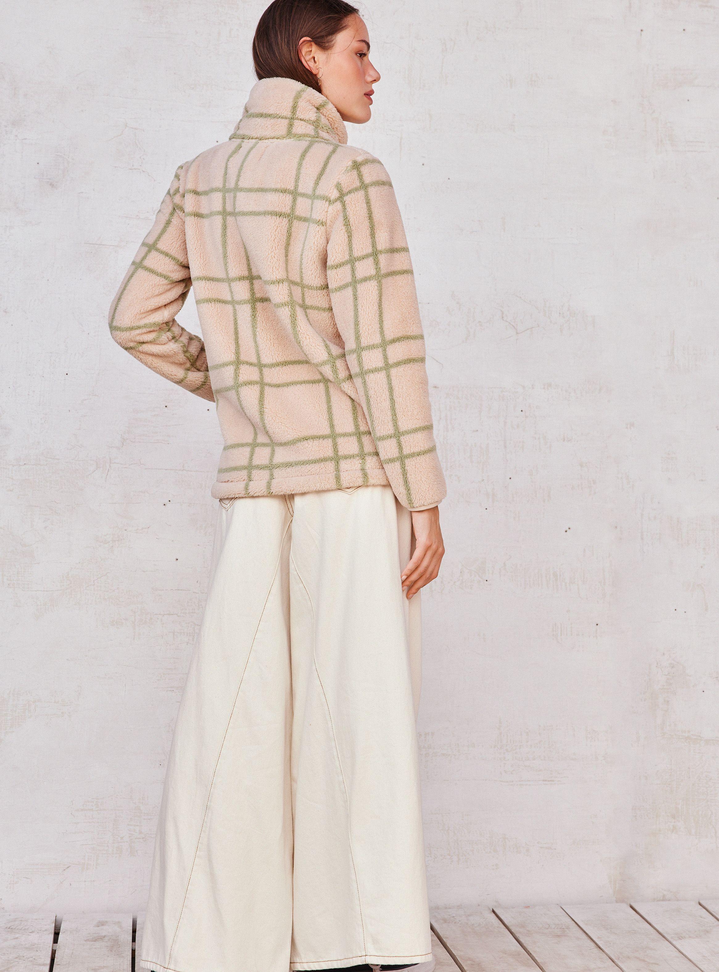 Polar Estampado Con Cuello Alto-5