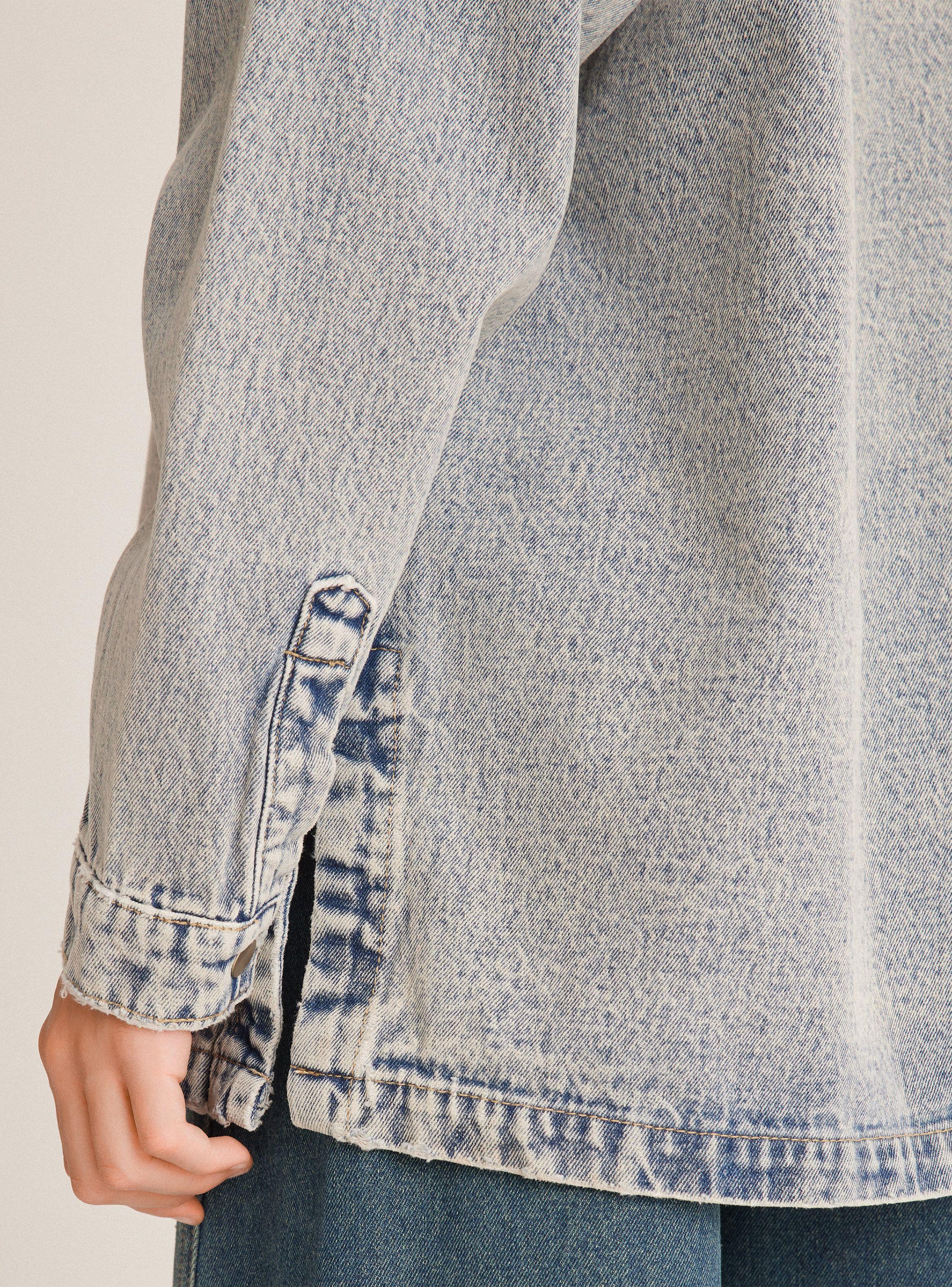 Chaqueta Sobrecamisa Holgada-3
