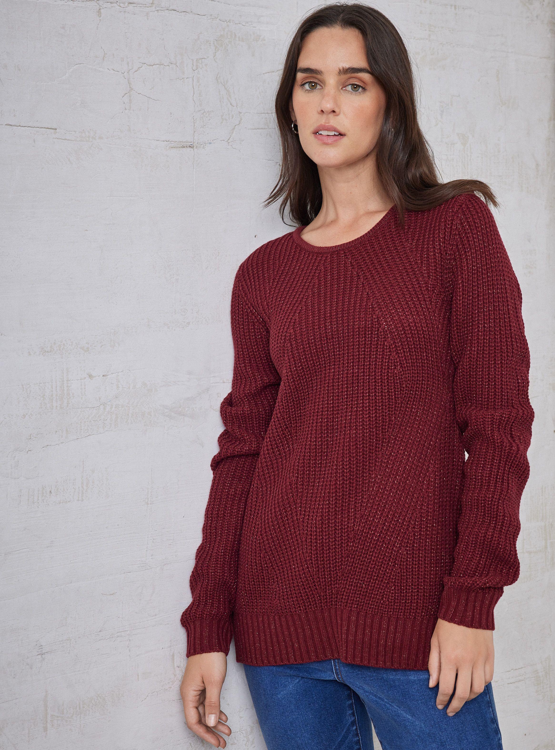 Sweater Tejido Con Lurex-0
