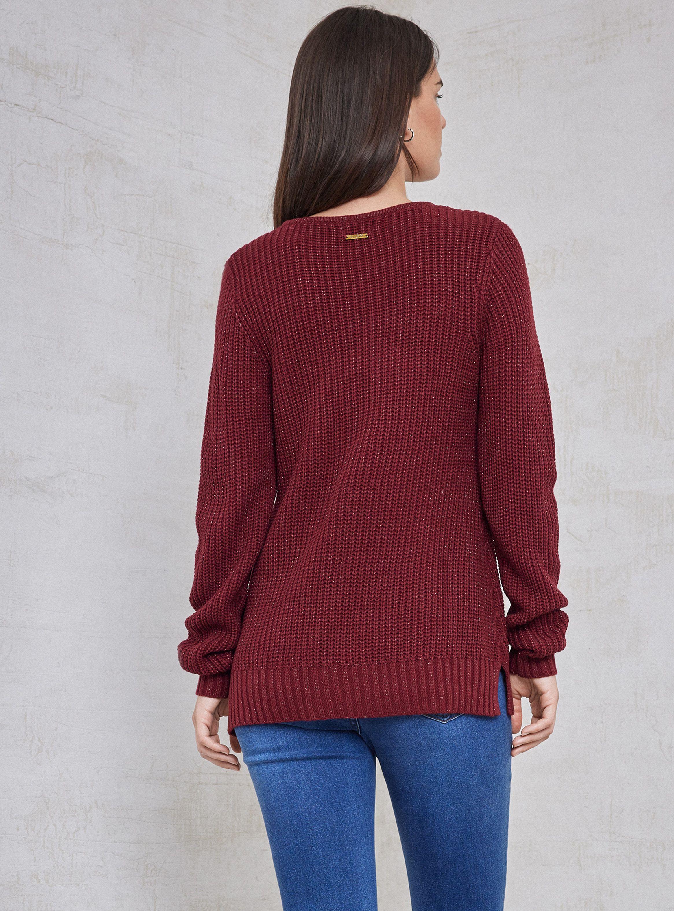 Sweater Tejido Con Lurex-1
