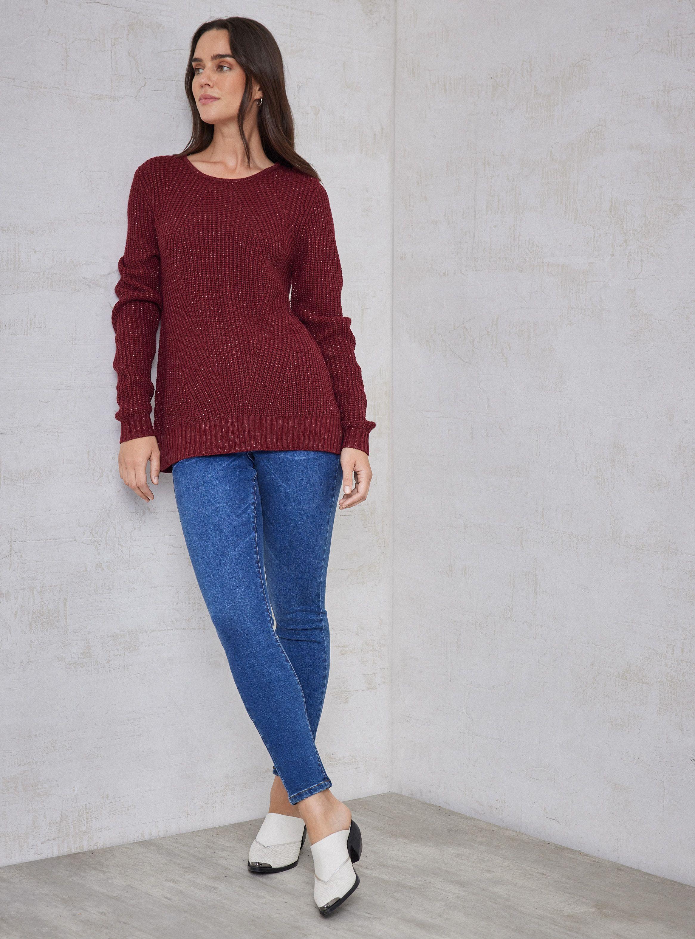 Sweater Tejido Con Lurex-4