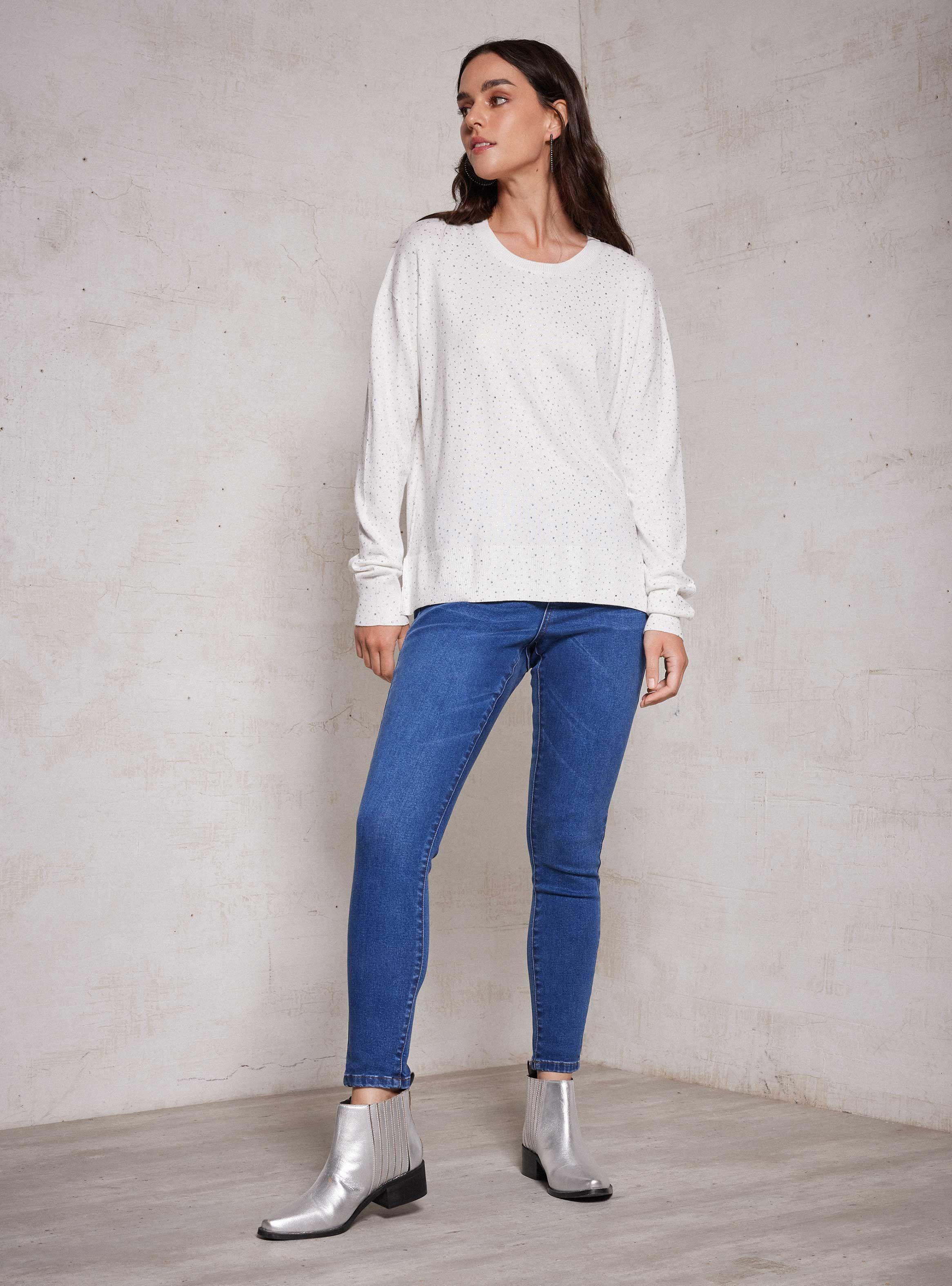 Sweater Aplicación Brillos-4