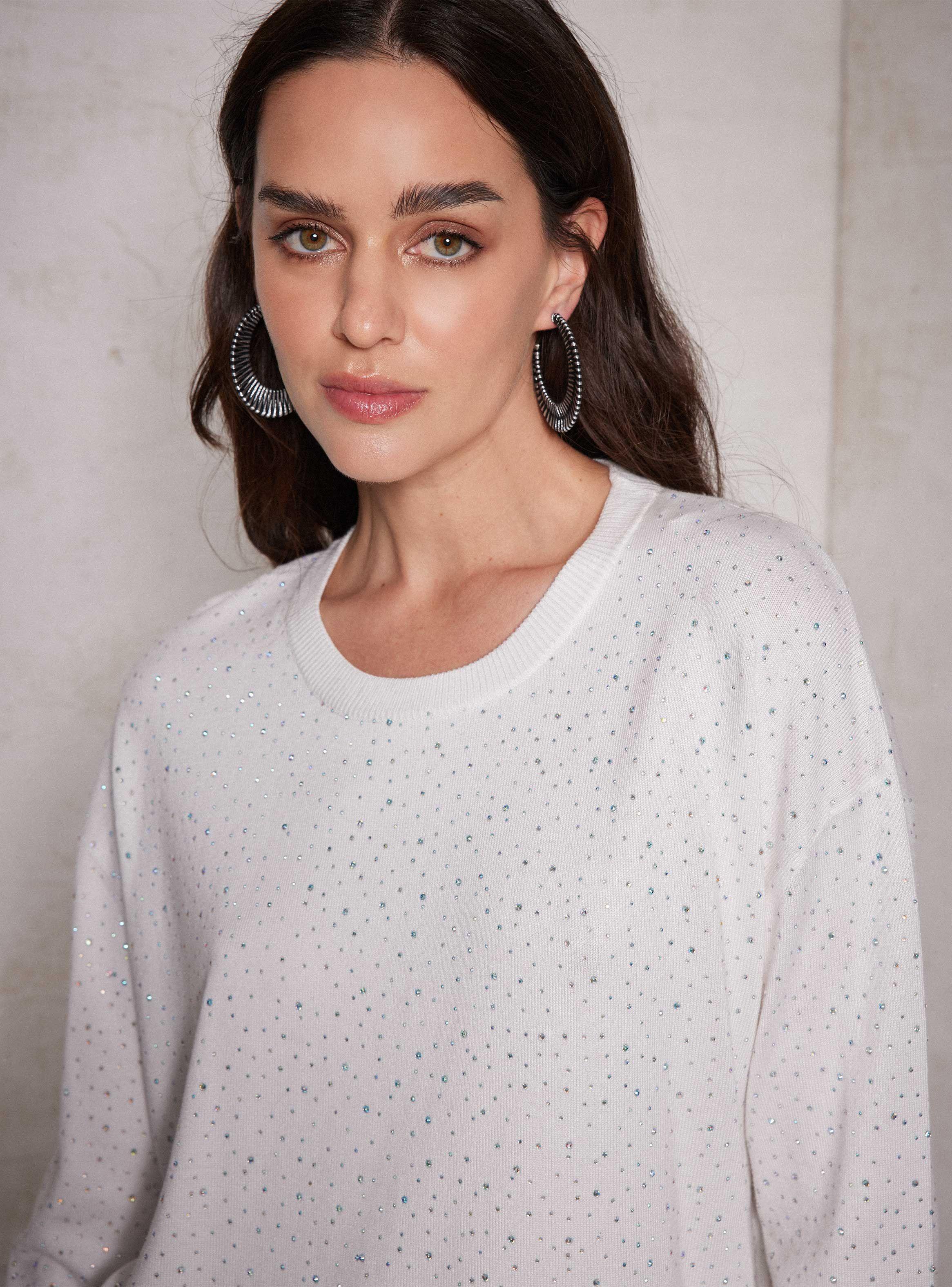 Sweater Aplicación Brillos-2