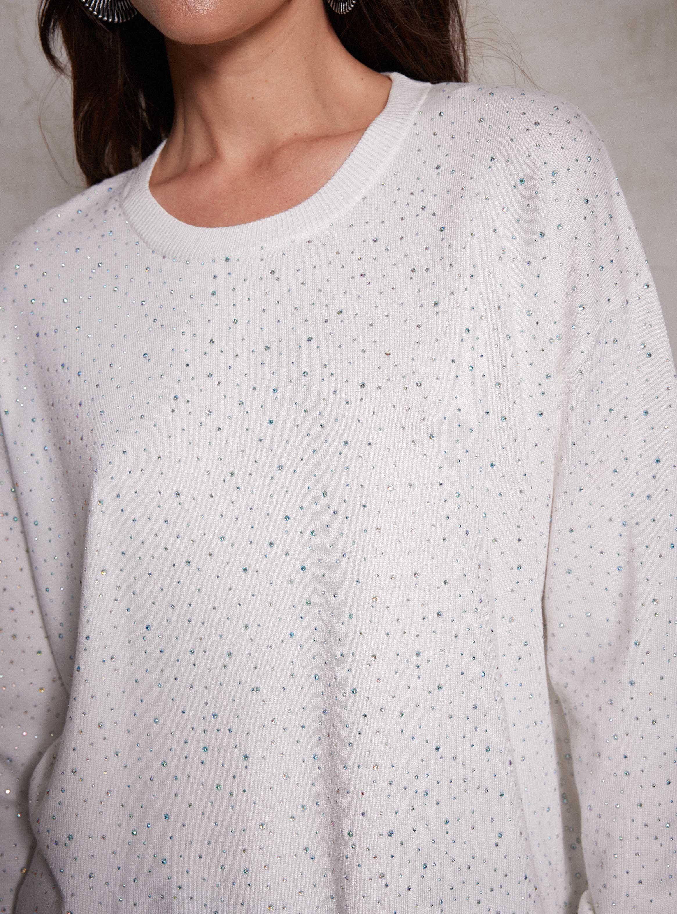 Sweater Aplicación Brillos-3