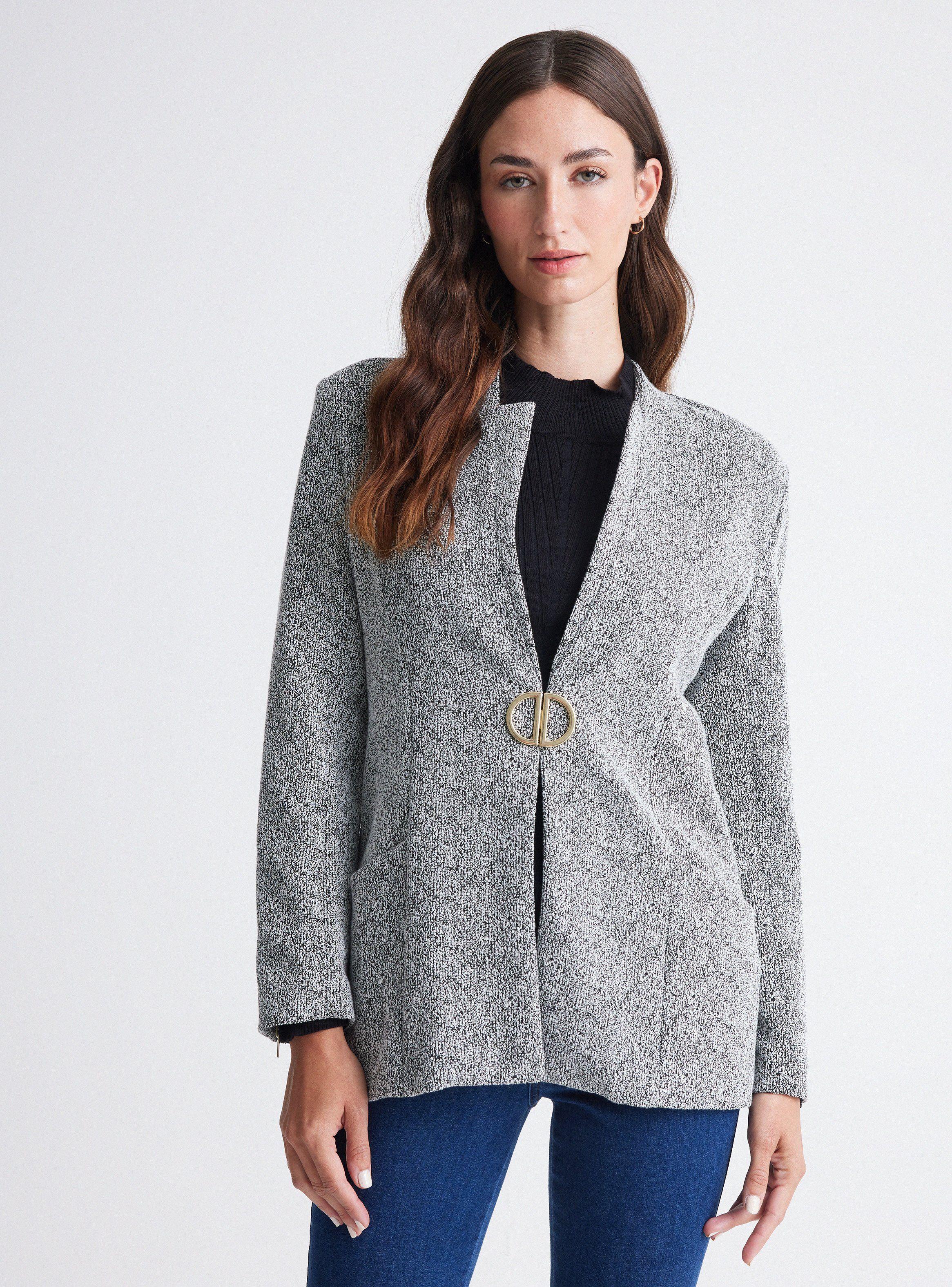 Blazer Fantasía Con Hebilla Metálica-0